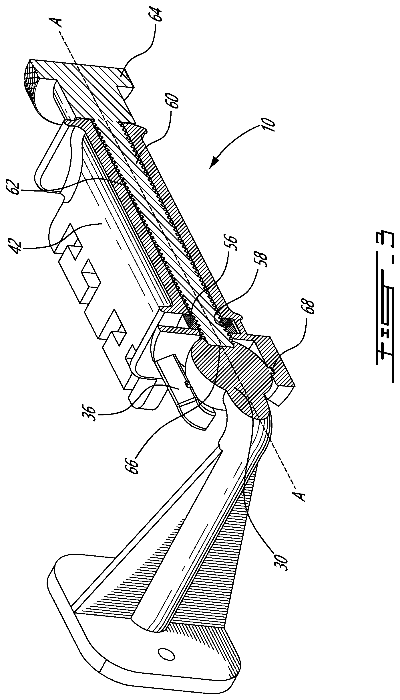 Patent US12590649 Figure 3 – Strain relief assembly
