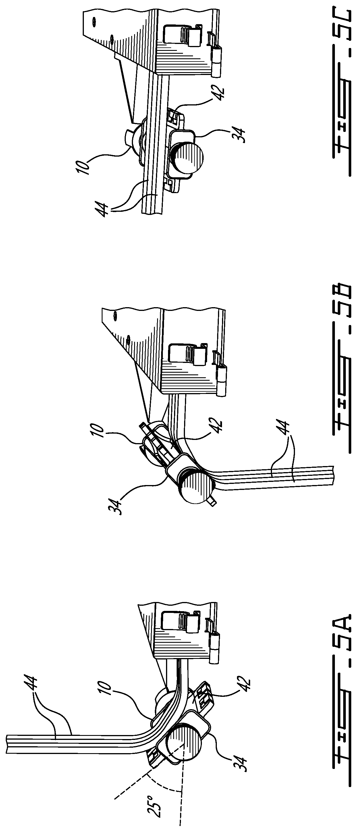 Patent US12590649 Figure 5 – Strain relief assembly