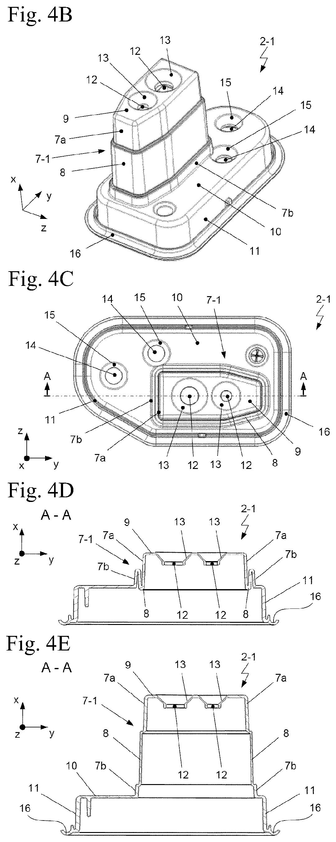 Patent US12590651 Figure 3 – Sealing element for sealing fluid lines in a feed-through opening of a wall and sealing arrangement with the sealing element and method for mounting the sealing arrangement