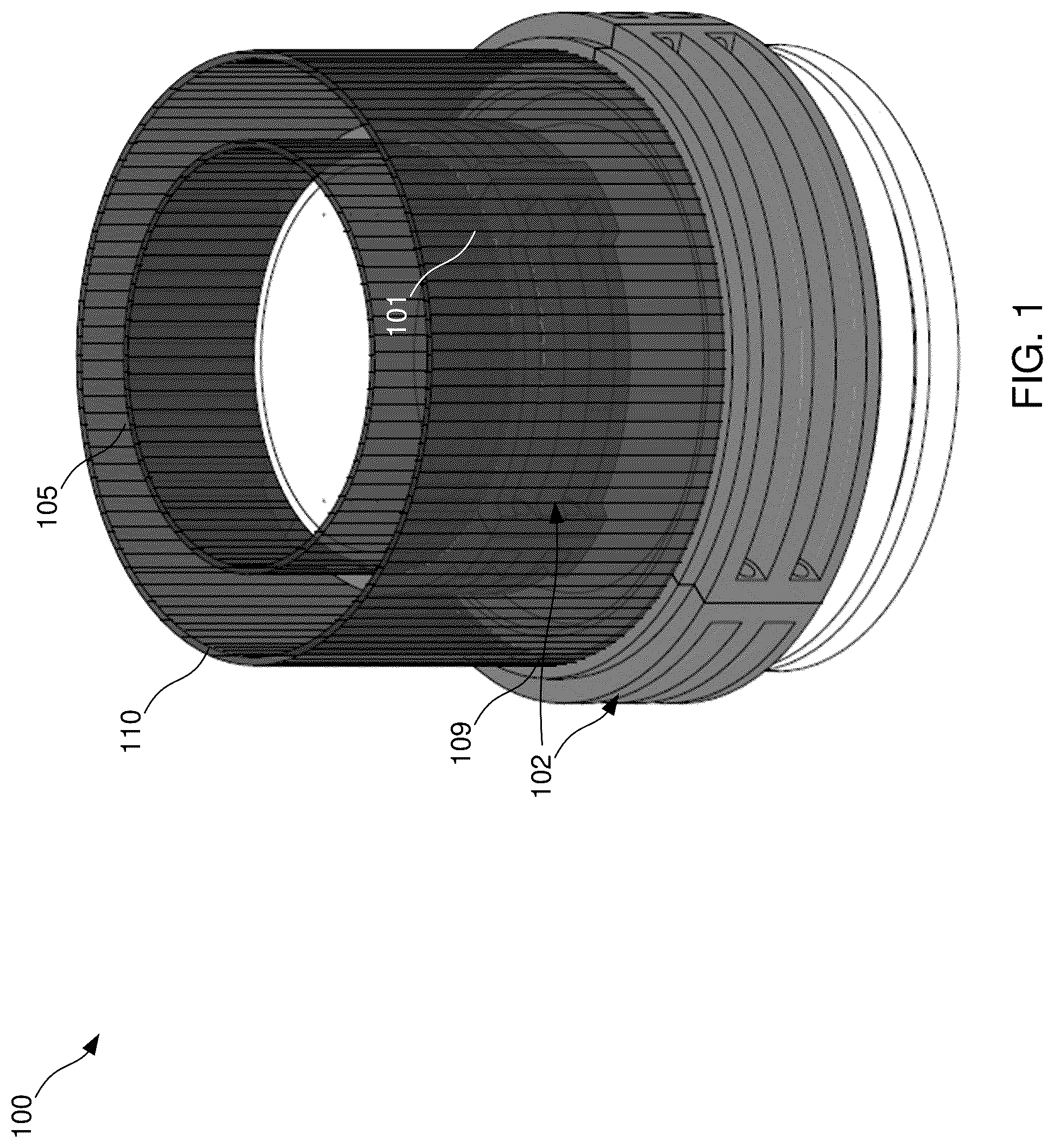 Patent US12590654 — Nestled hose — Figure 1