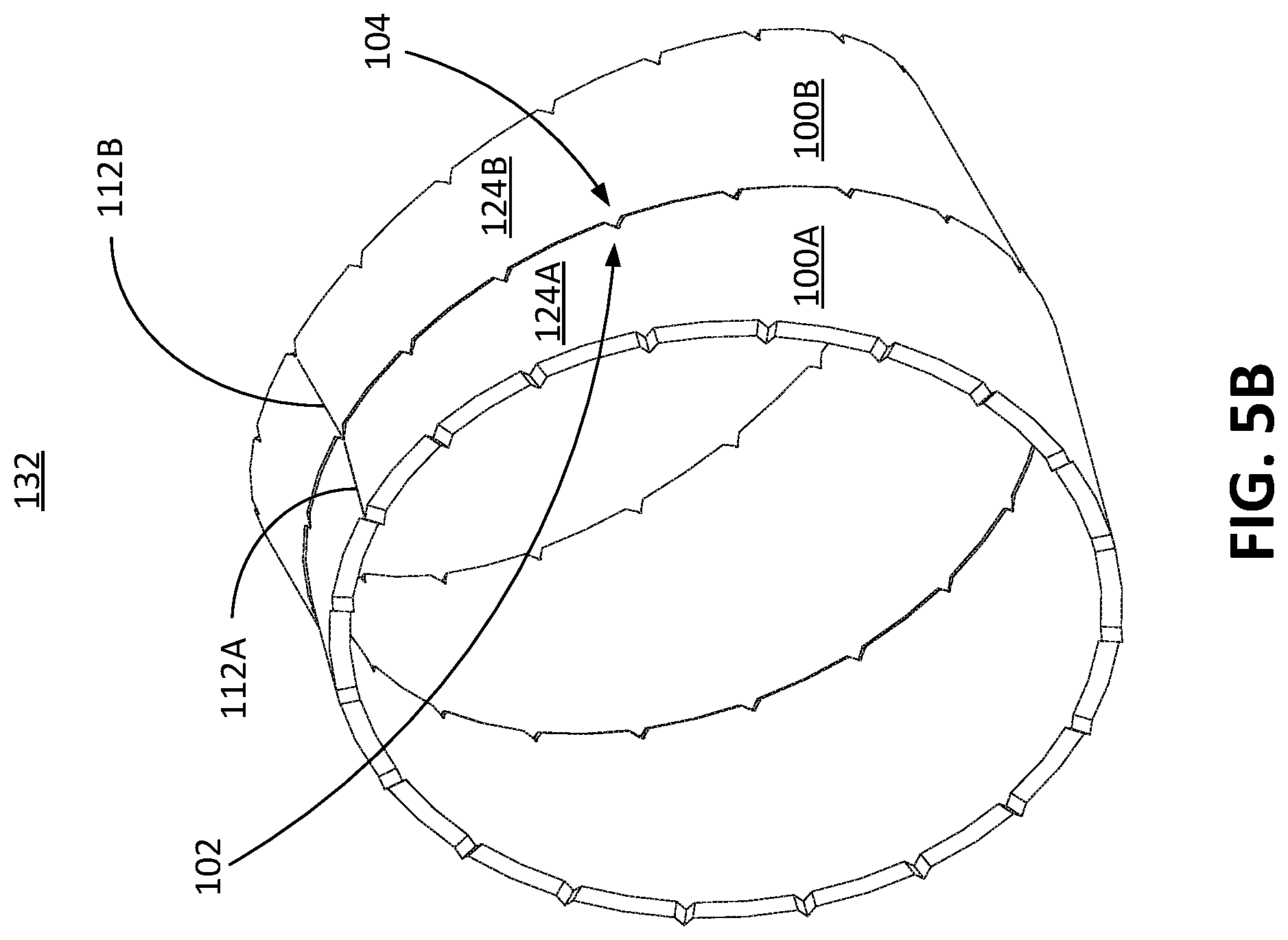 Patent US12590655 Figure 6 – Interlocking sectional tubing