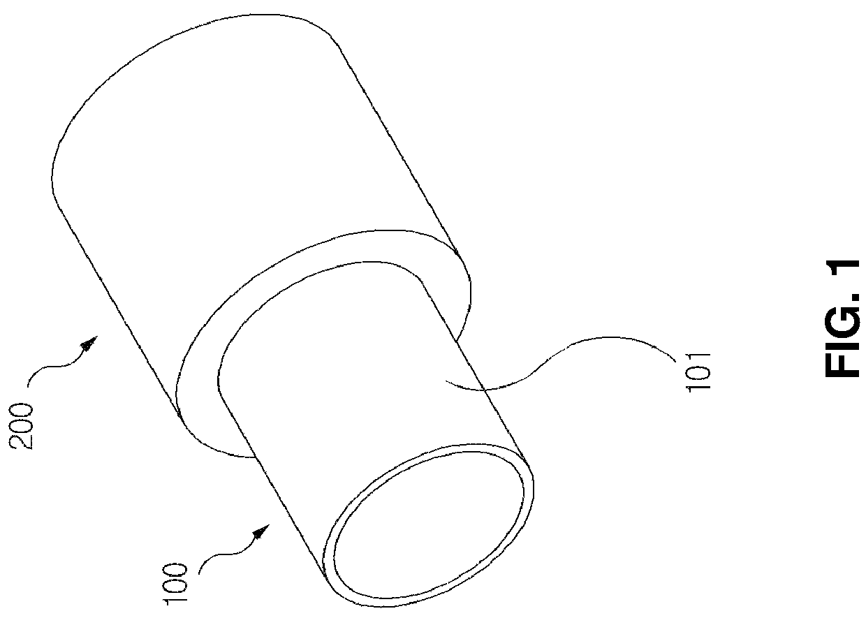 Patent US12590656 Figure 1 – Pipe connection device for repairs