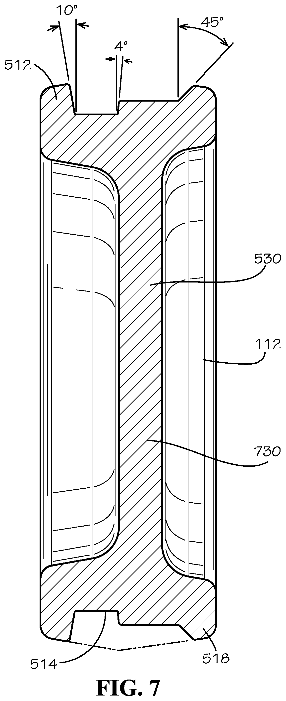 Patent US12590657 Figure 8 – Pre-assembled coupling assembly with cap