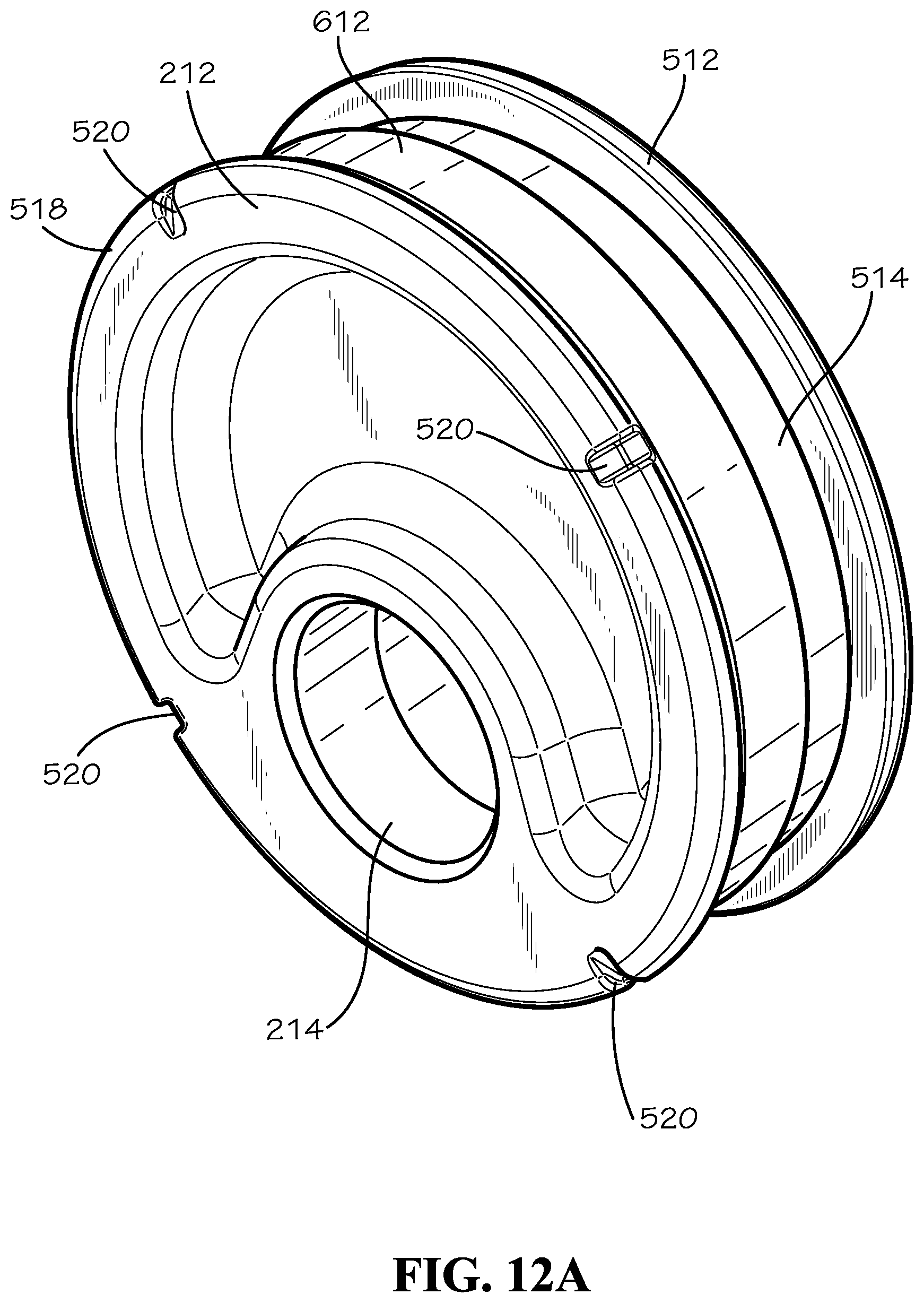 Patent US12590657 Figure 12 – Pre-assembled coupling assembly with cap