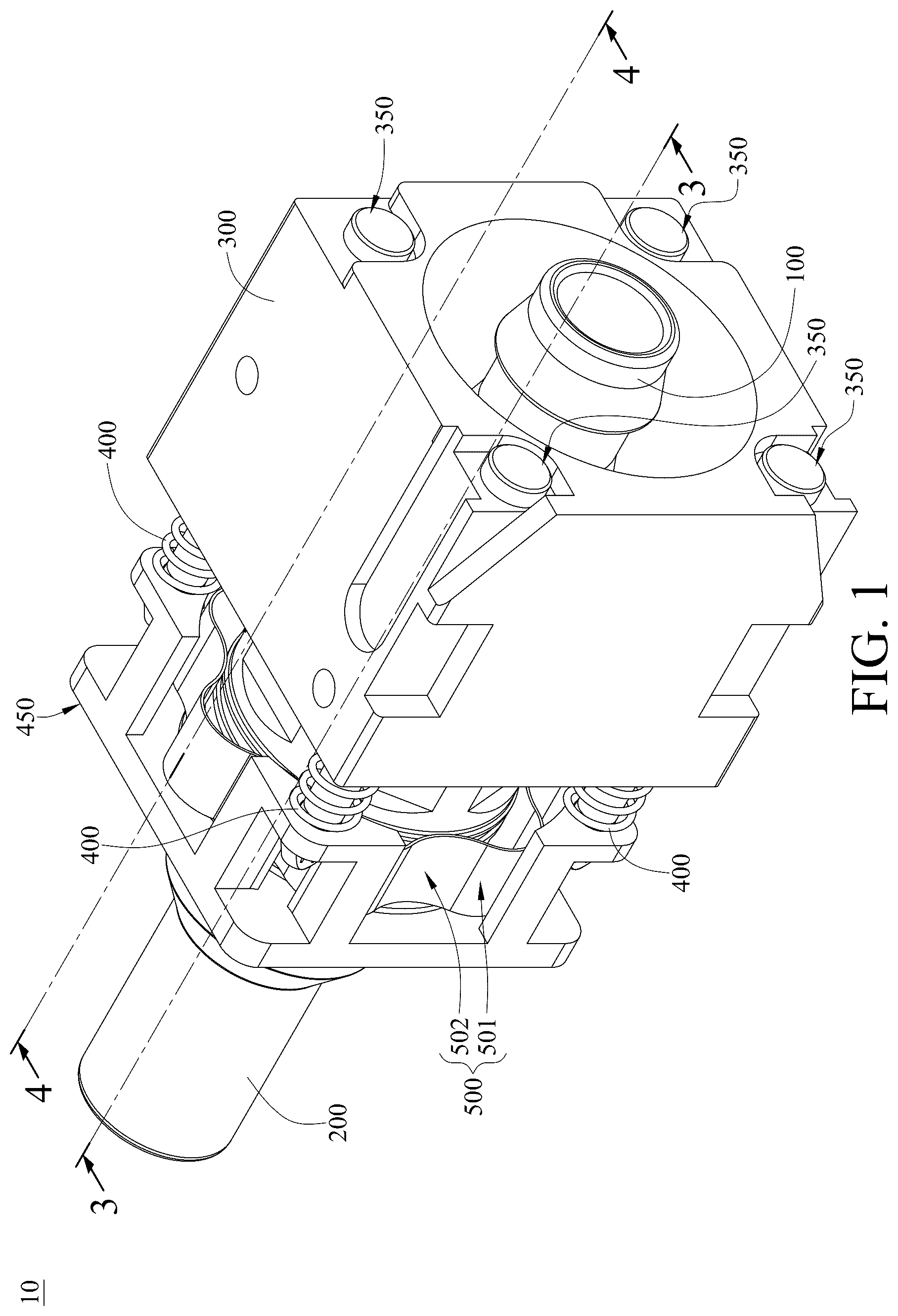 Patent US12590658 Figure 1 – Coupling assembly and coupling auxiliary assembly