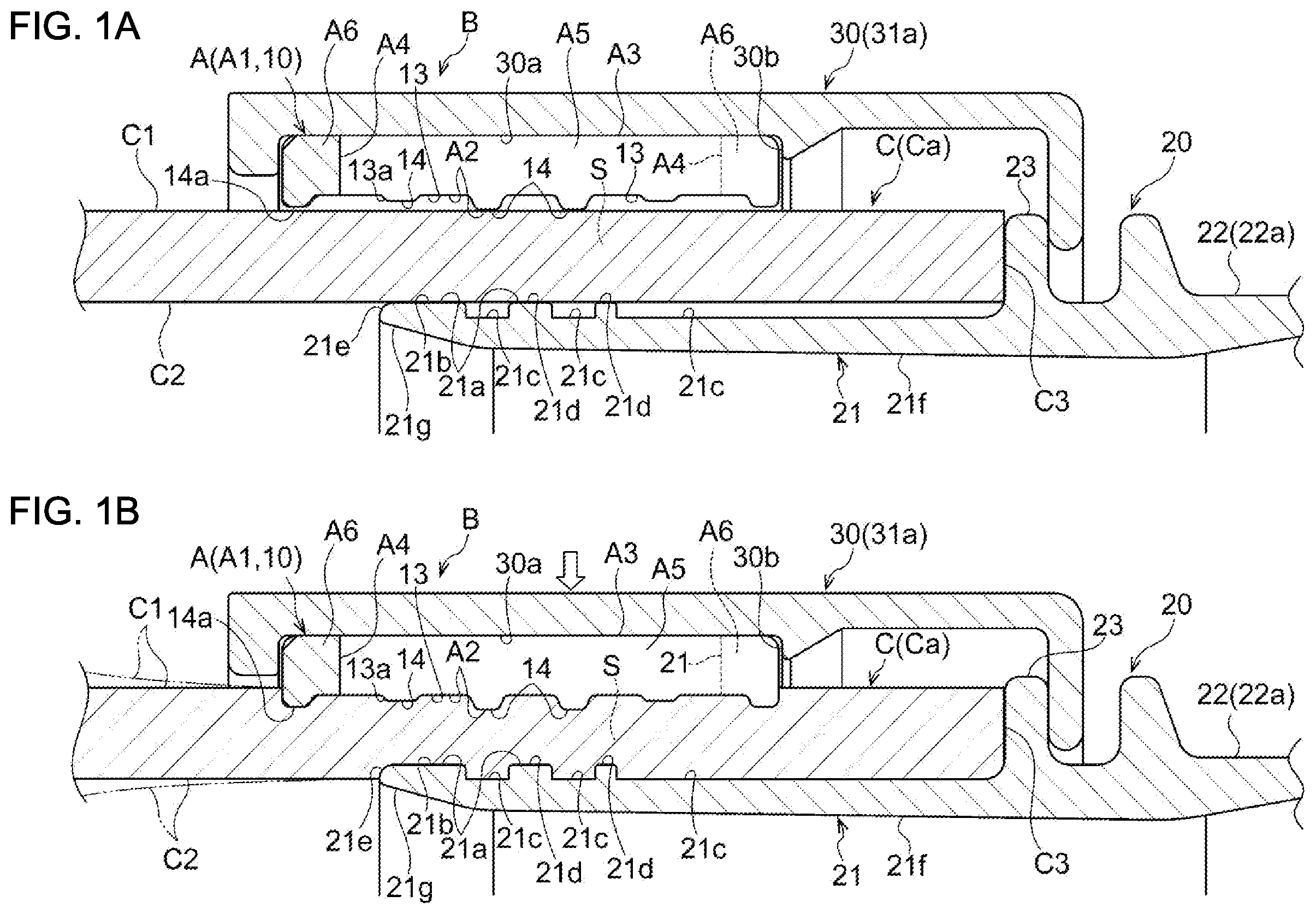 Patent US12590659 Figure 1 – Hose joint sleeve and hose joint with the same