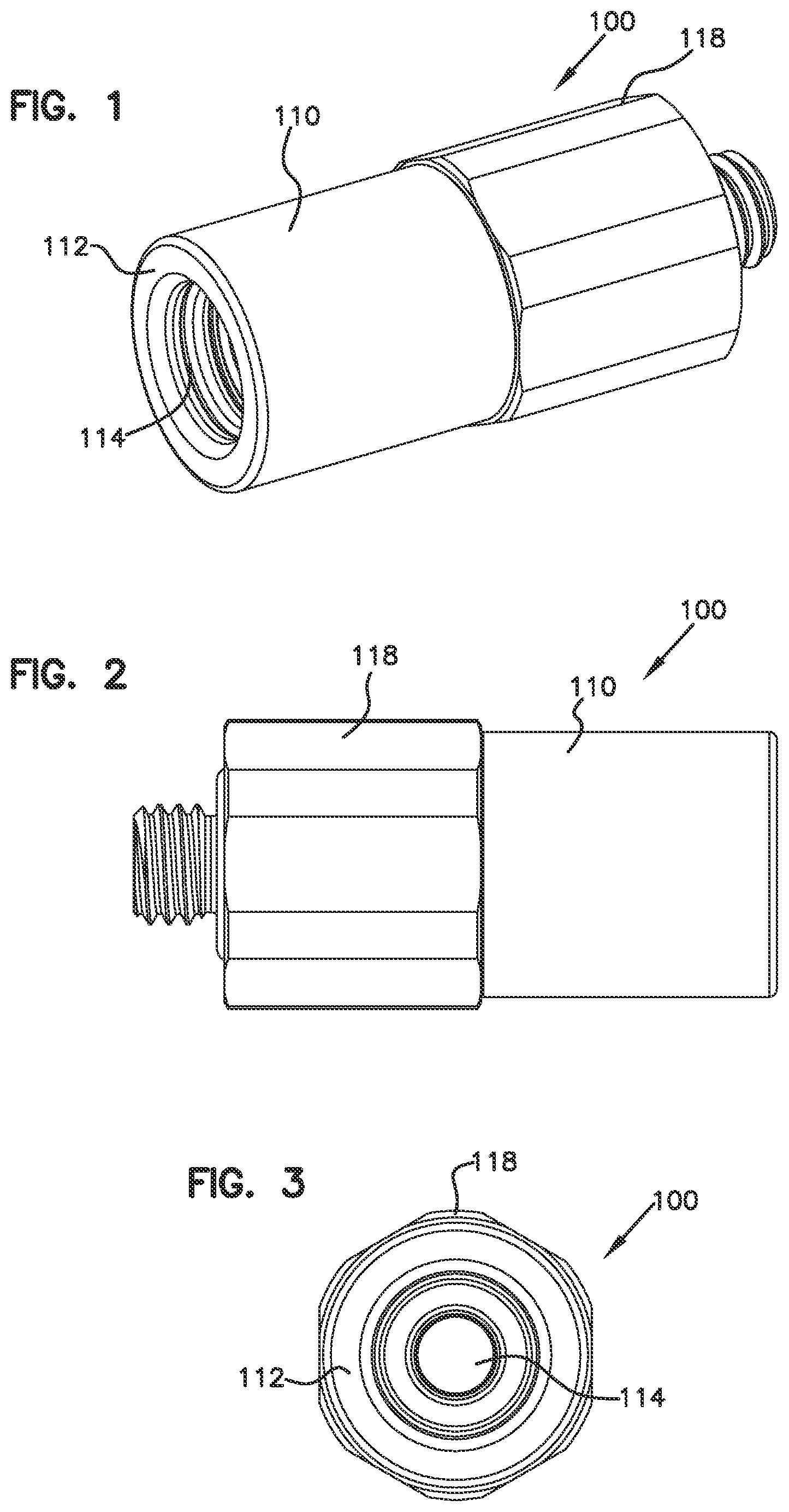 Patent US12590662 Figure 1 – Low-spill coupling assembly