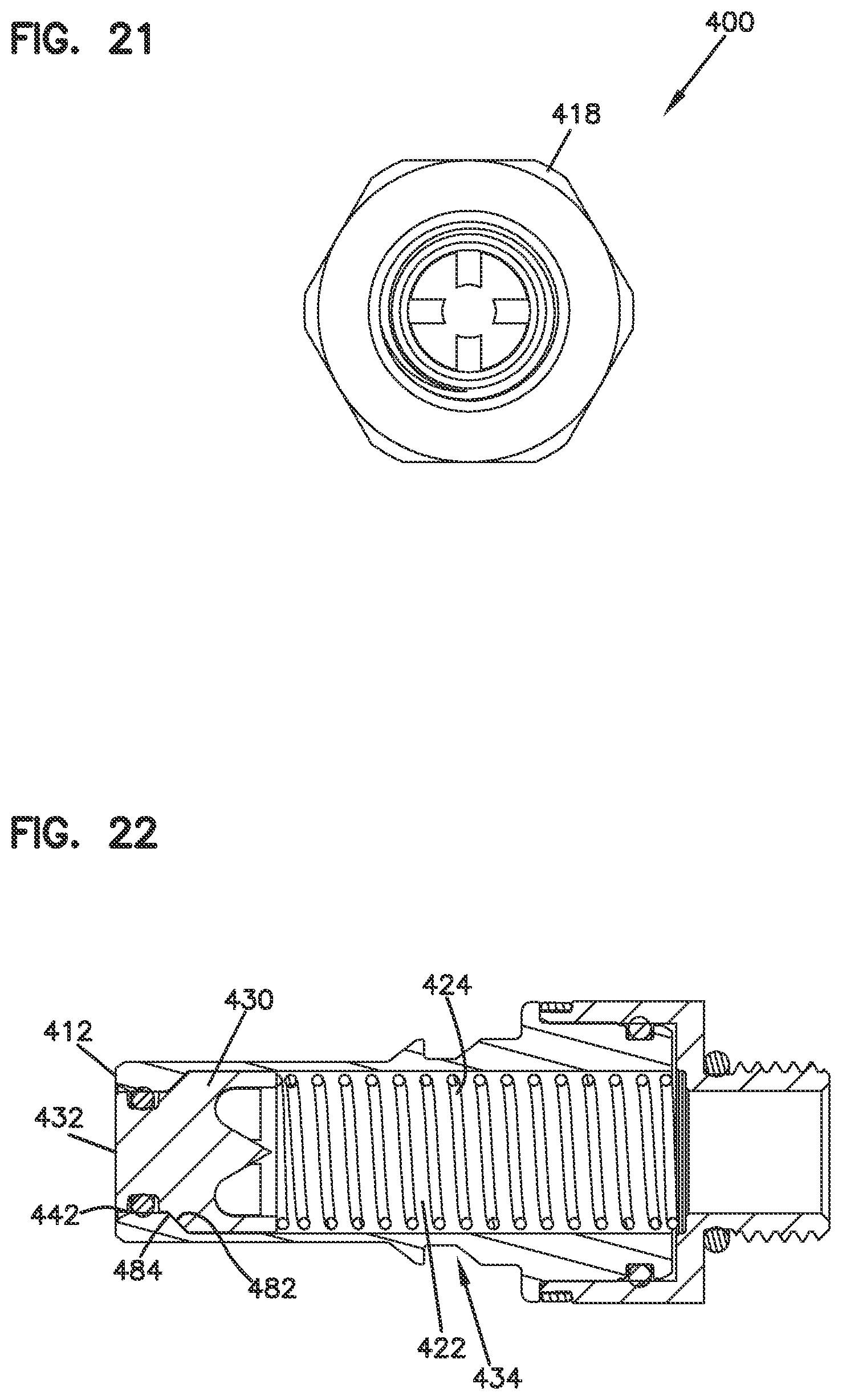 Patent US12590662 Figure 11 – Low-spill coupling assembly