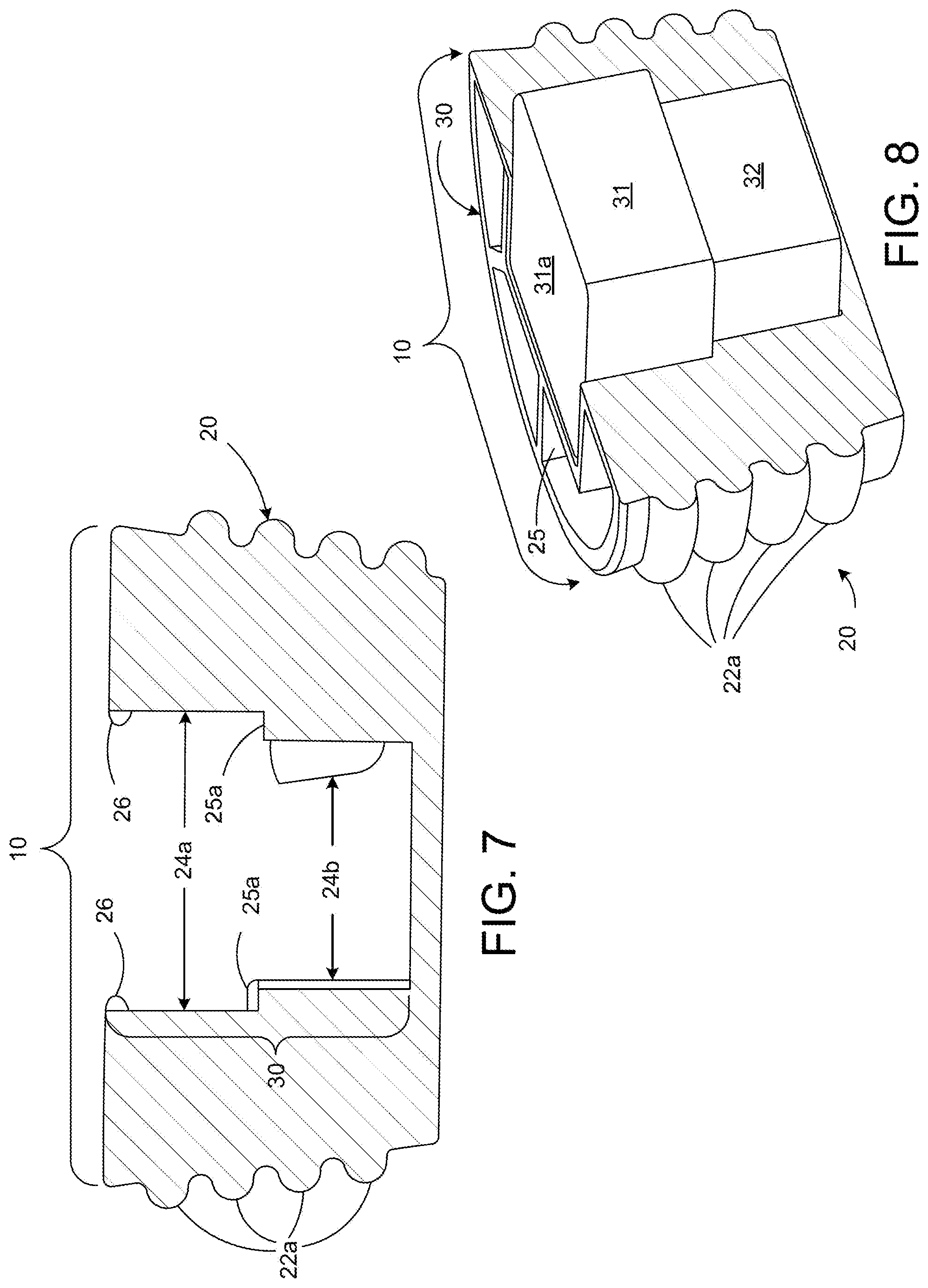 Patent US12590663 Figure 4 – Clean out plug