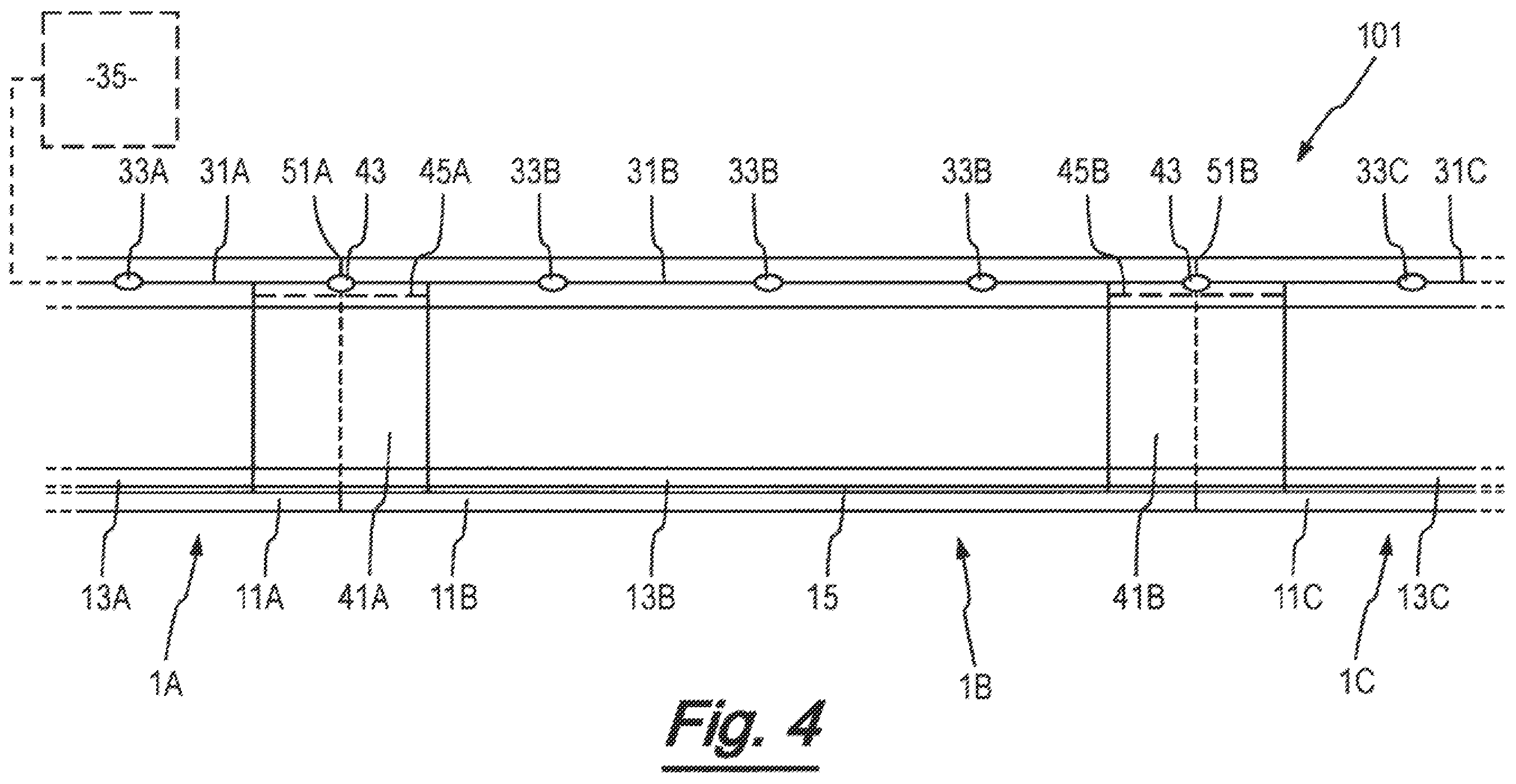 Patent US12590665 Figure 4 – Monitoring of lined pipeline