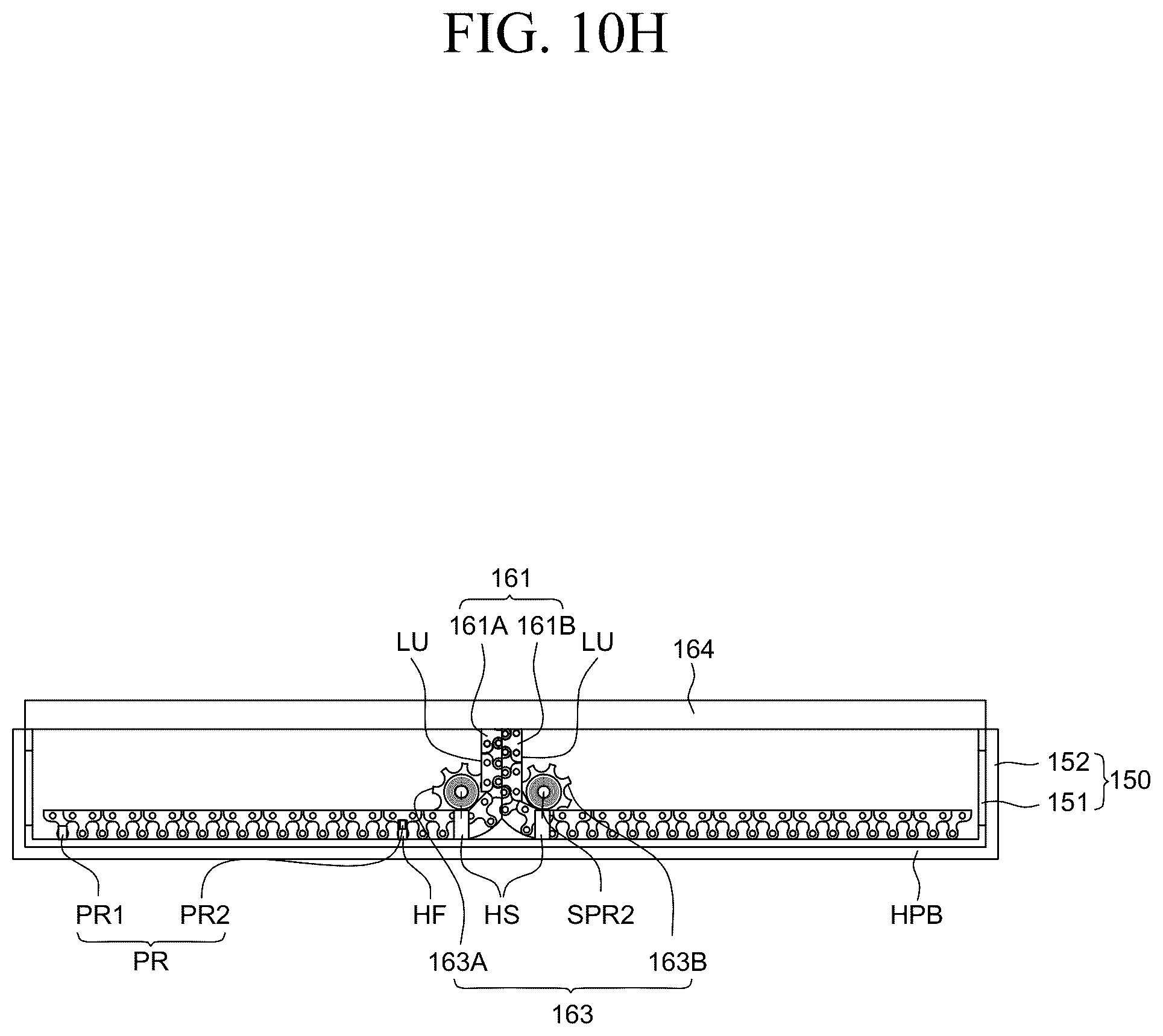 Patent US12590669 Figure 18 – Display device including chain units and driving sprockets