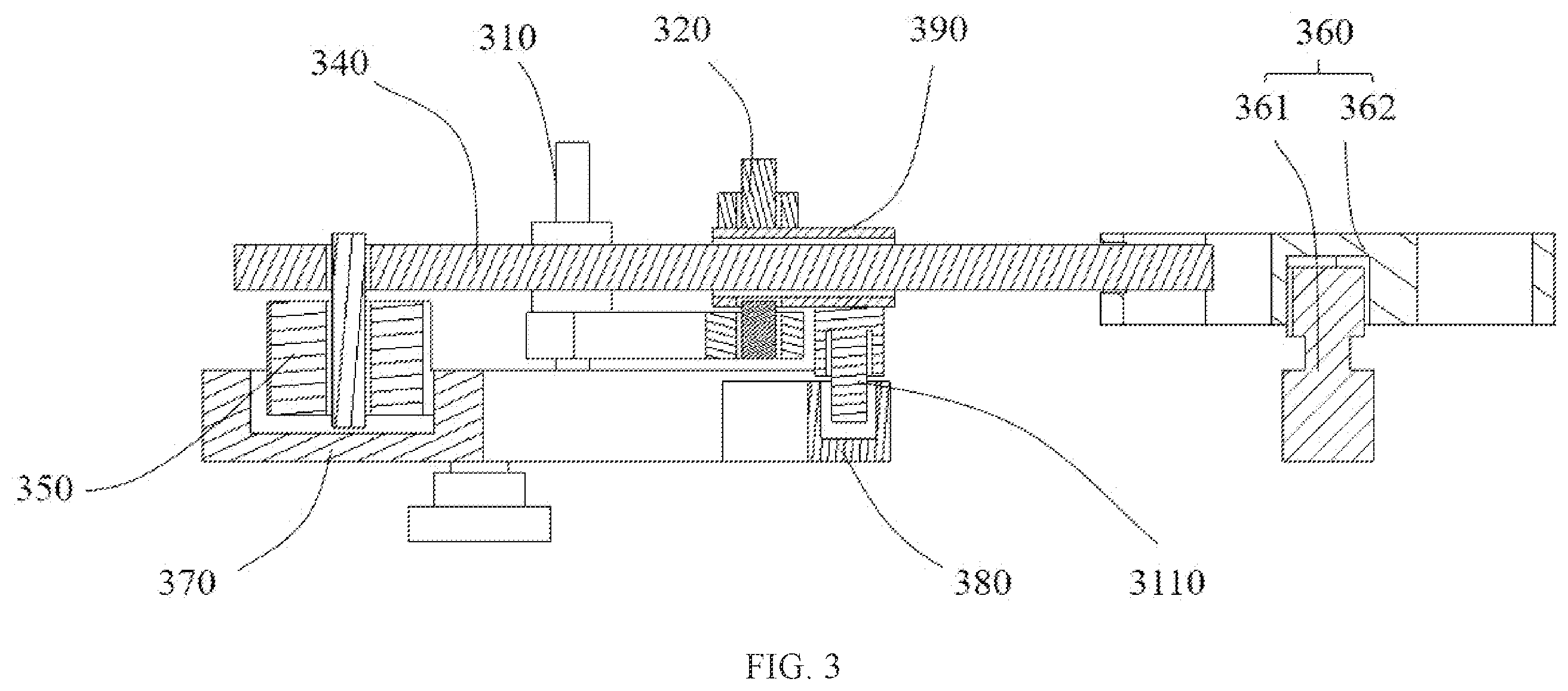 Patent US12590670 Figure 3 – Electronic device and photographic apparatus thereof