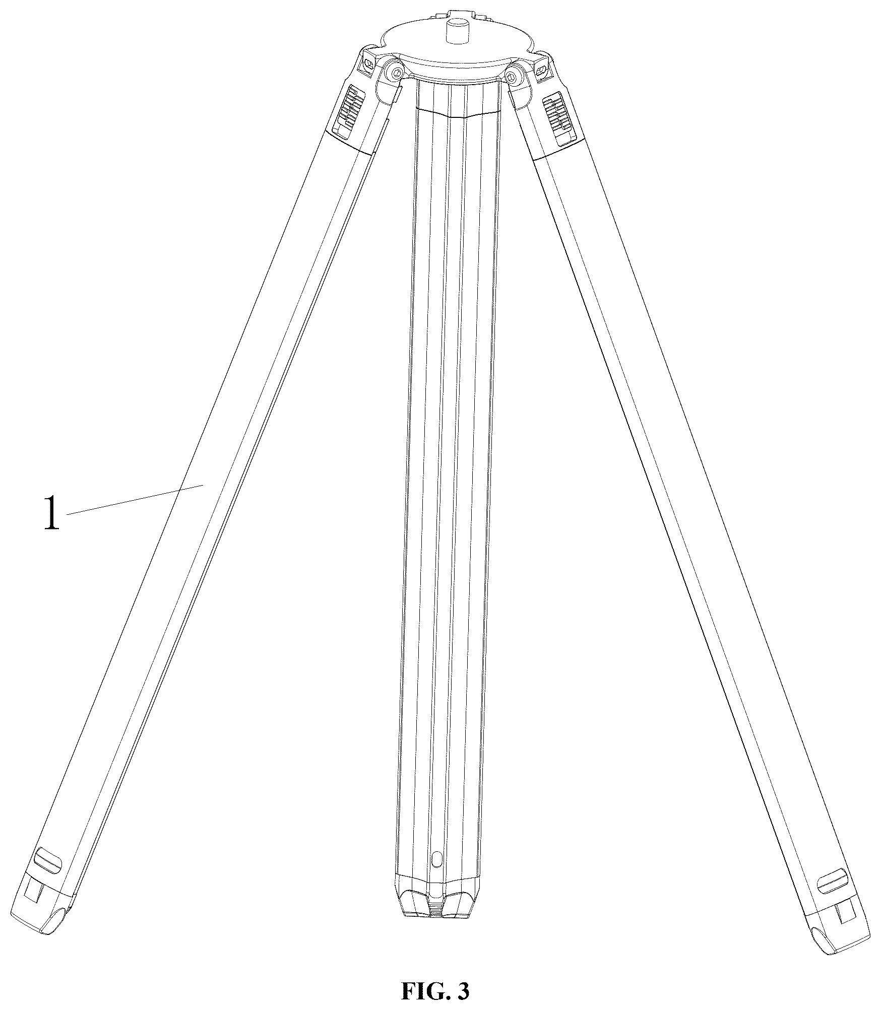 Patent US12590671 Figure 3 – Combined tripod