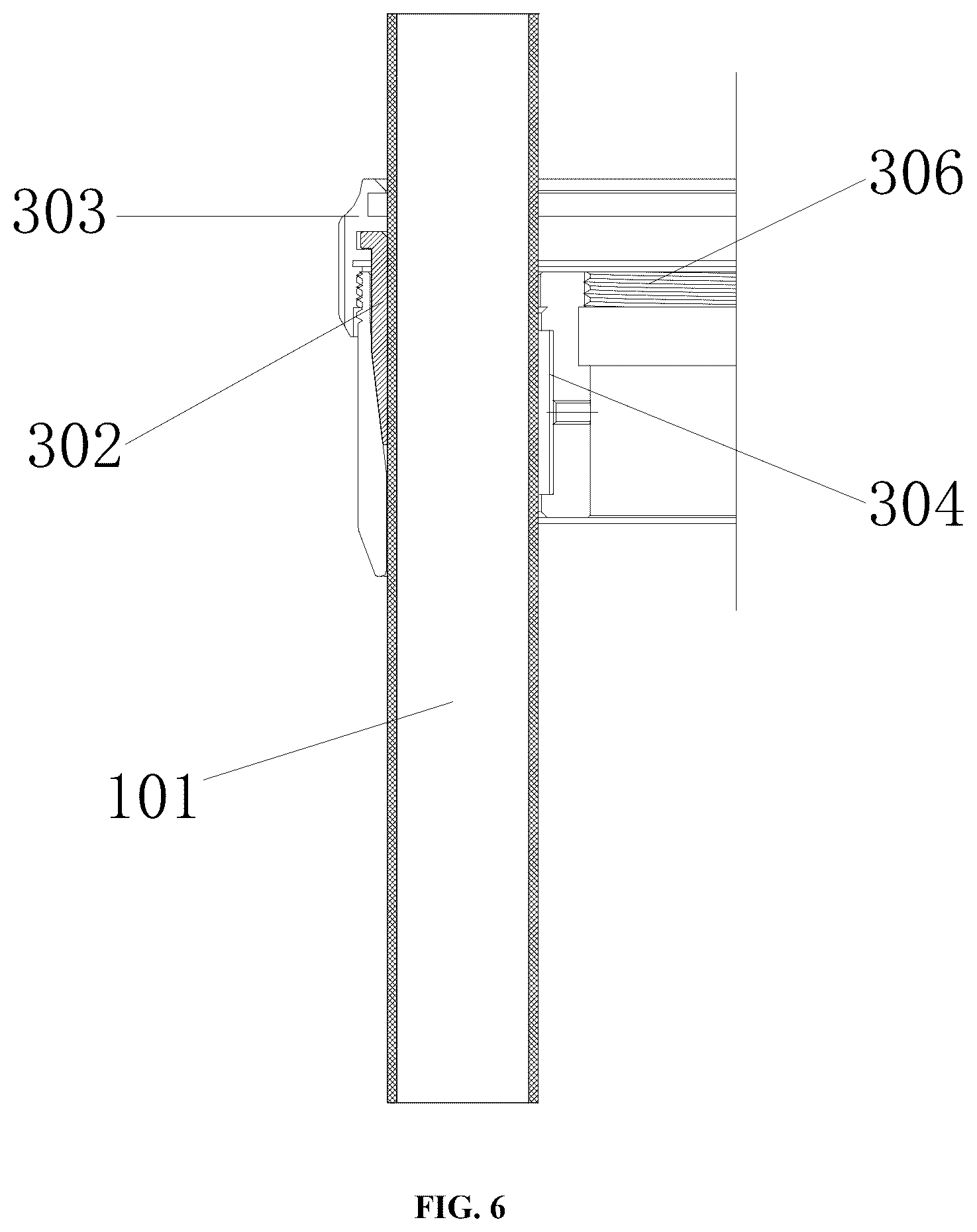 Patent US12590671 Figure 6 – Combined tripod