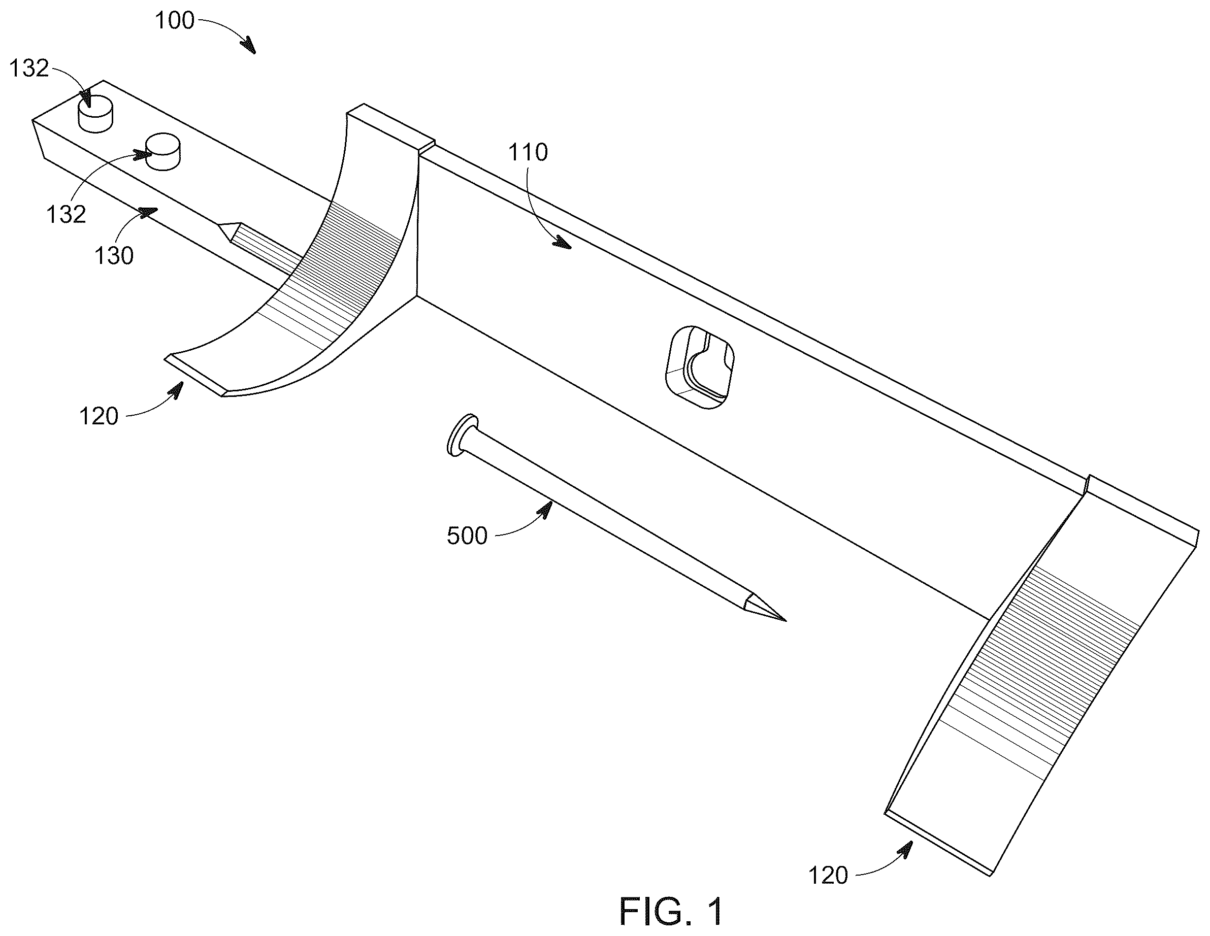 Patent US12590672 — Brick car wall mount with figurine holder — Figure 1
