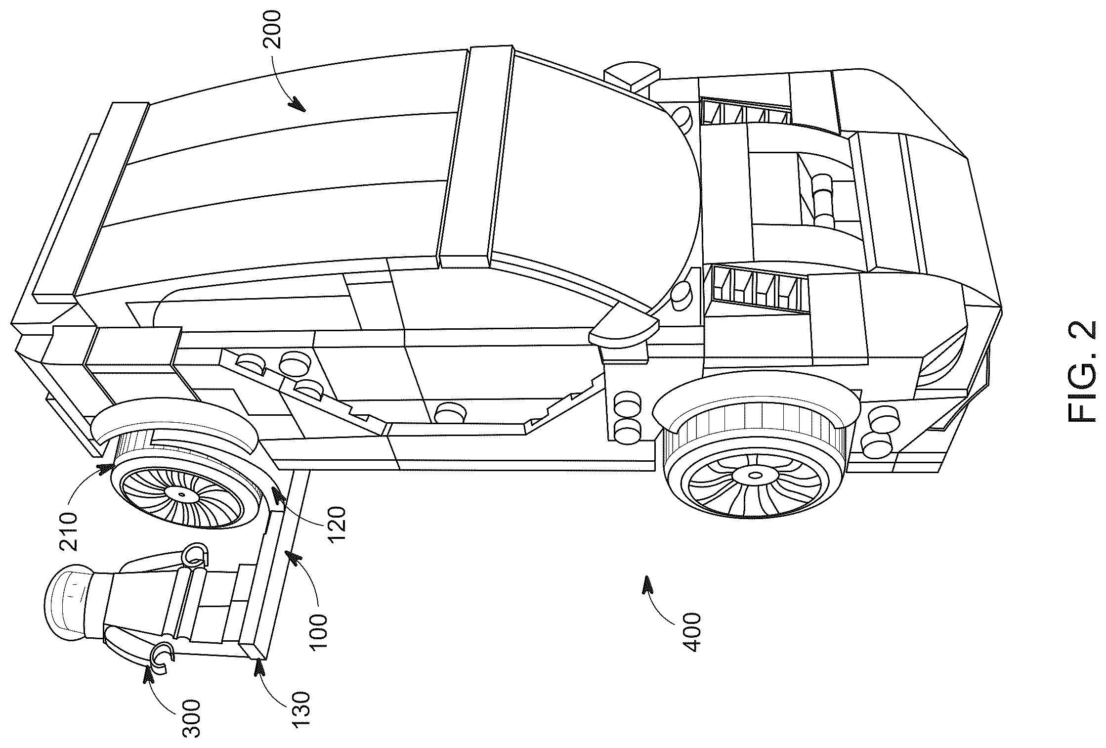 Patent US12590672 Figure 2 – Brick car wall mount with figurine holder
