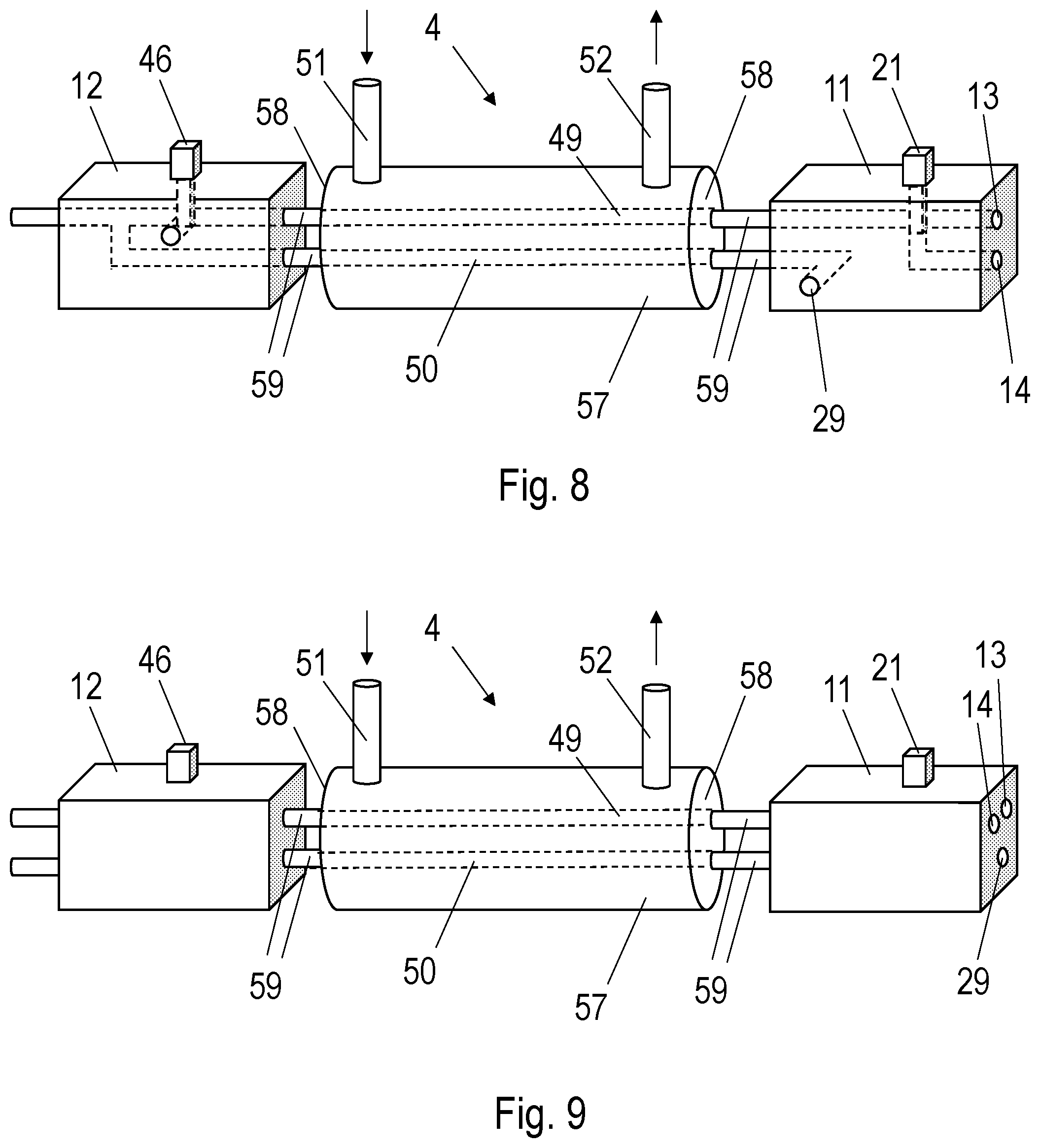 Patent US12590678 Figure 6 – System comprising a cryogenic container and a single-piece economizer