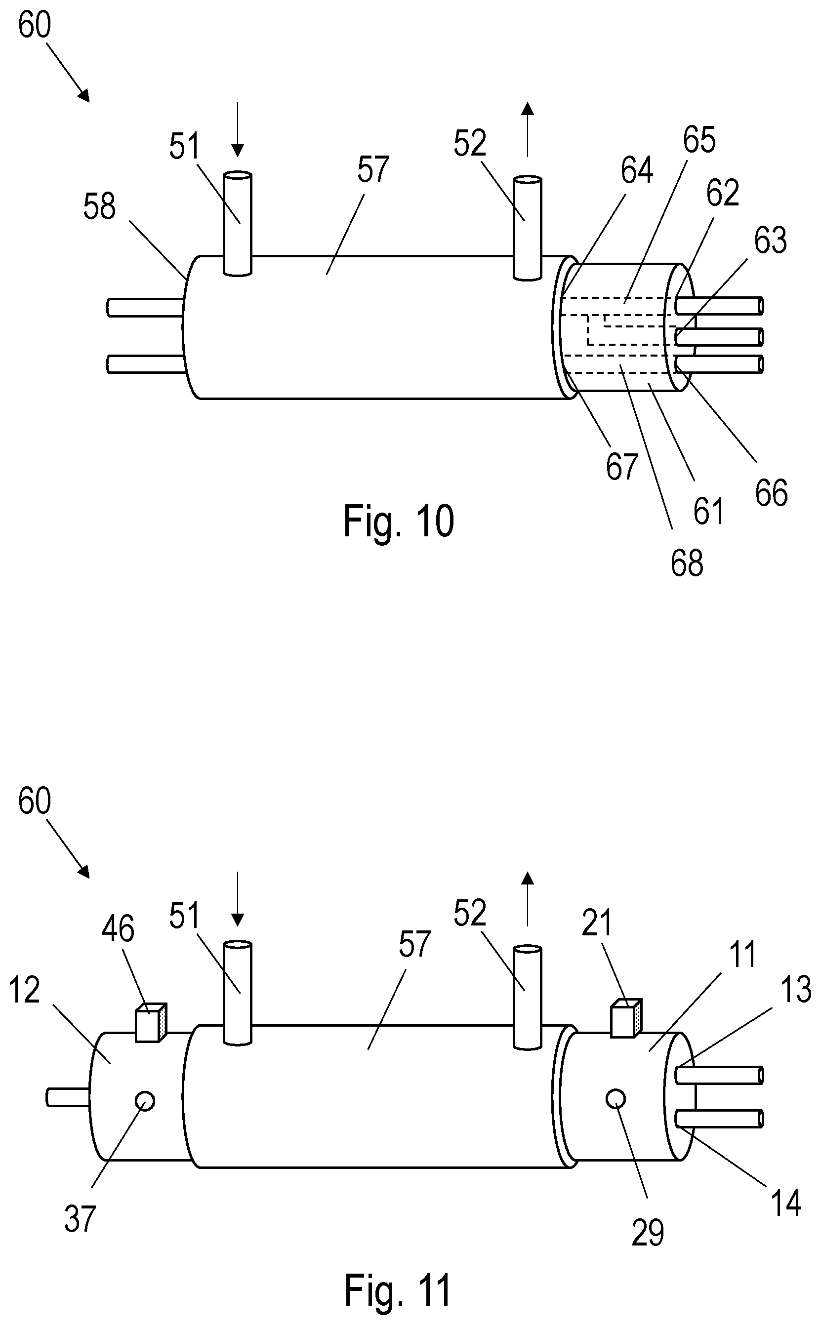 Patent US12590678 Figure 7 – System comprising a cryogenic container and a single-piece economizer