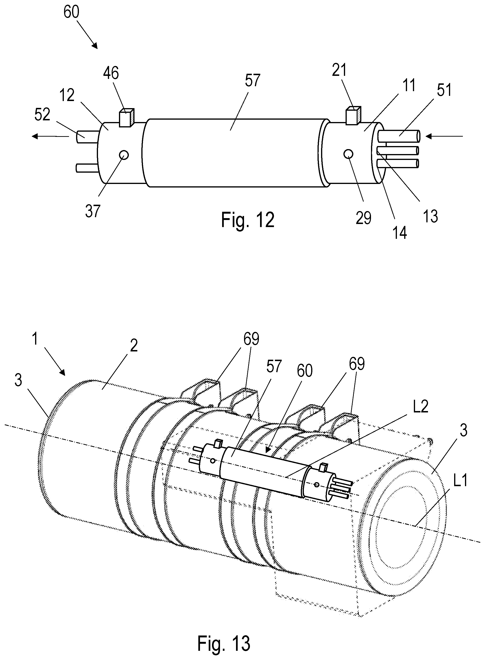 Patent US12590678 Figure 8 – System comprising a cryogenic container and a single-piece economizer