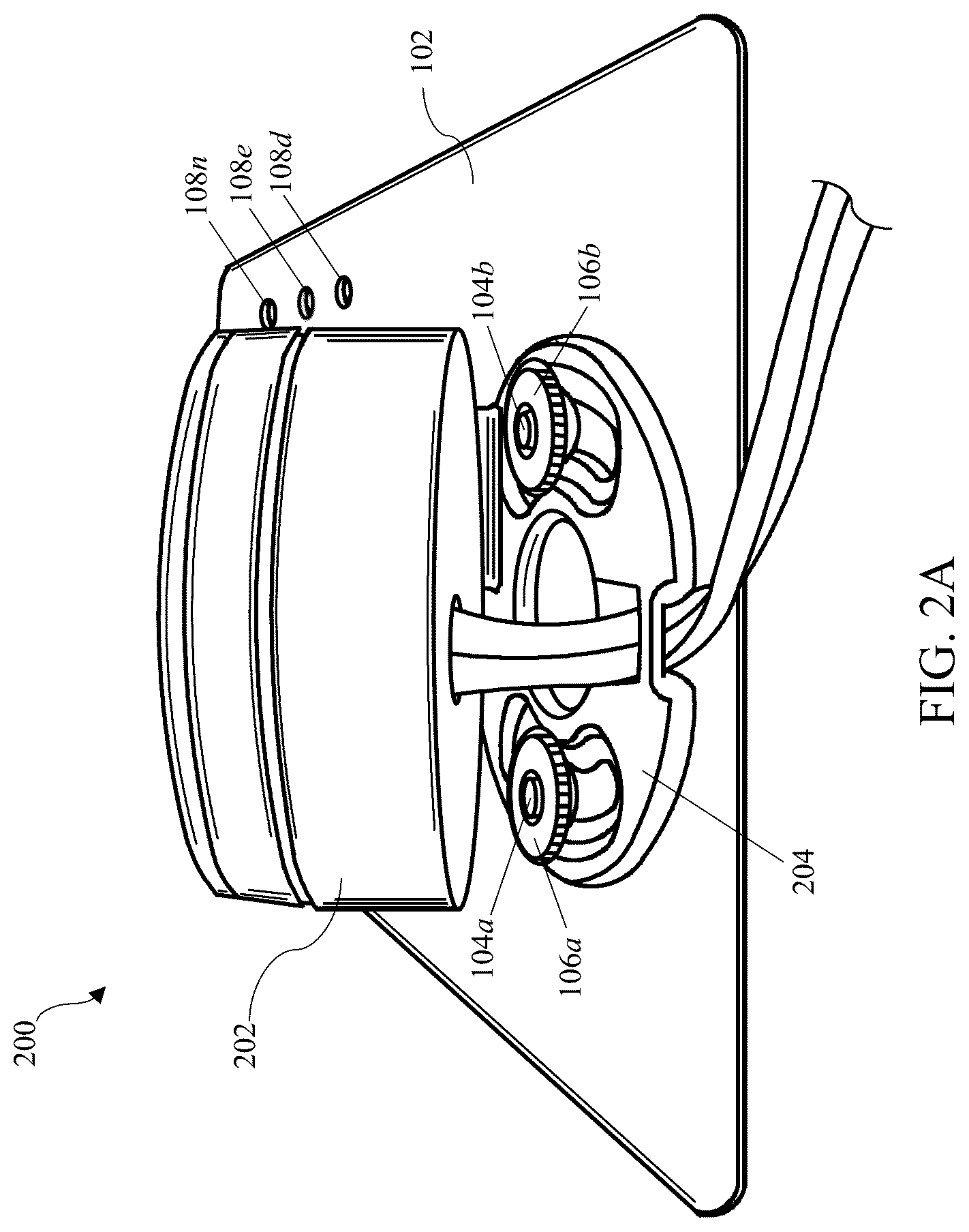 Patent US12590682 Figure 4 – Roof-mounted light fixture attachment apparatus and system