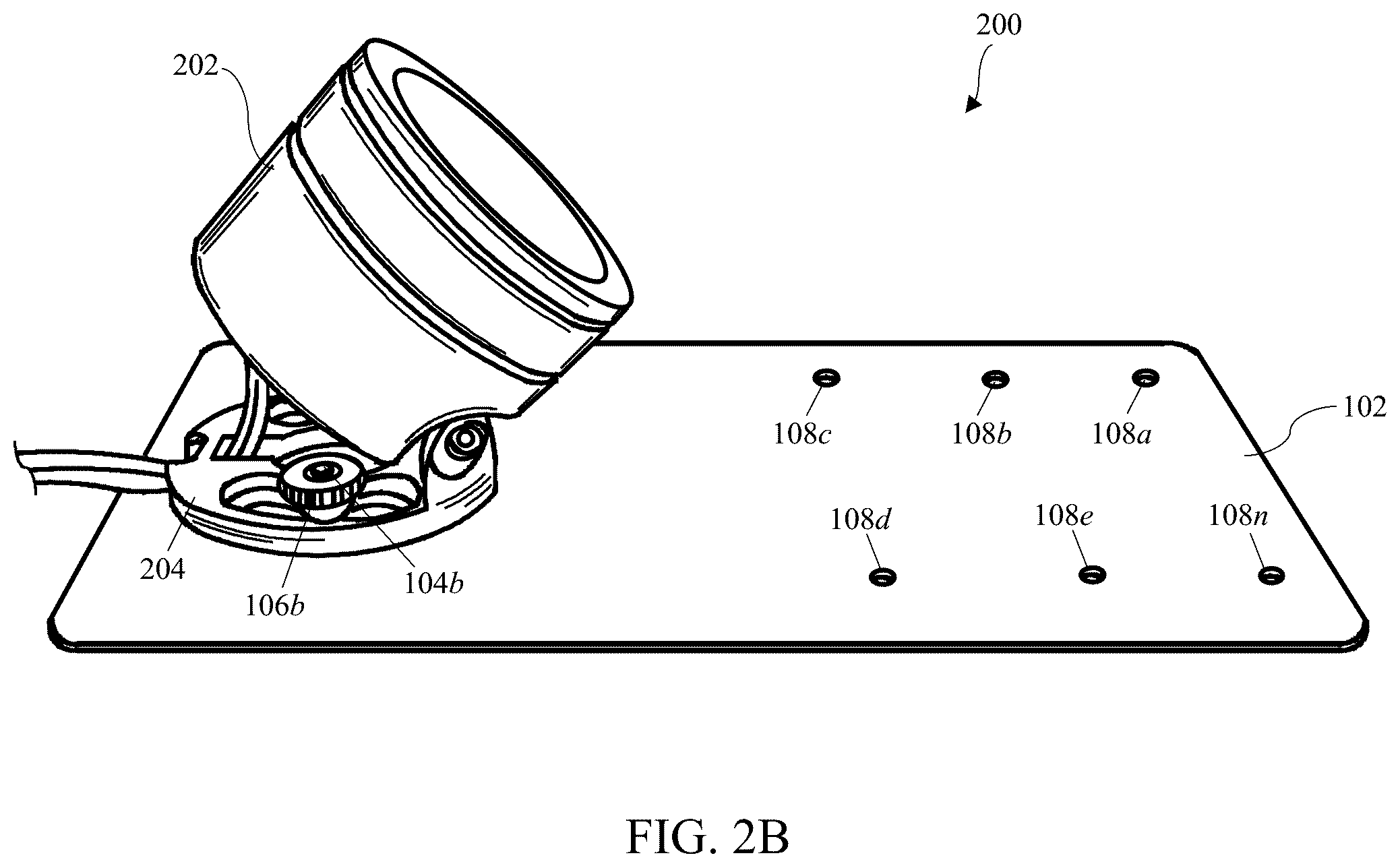 Patent US12590682 Figure 5 – Roof-mounted light fixture attachment apparatus and system
