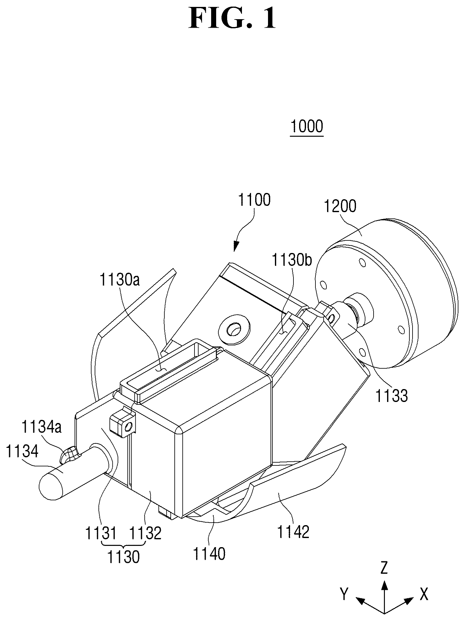 Patent US12590686 Figure 1 – Lighting system