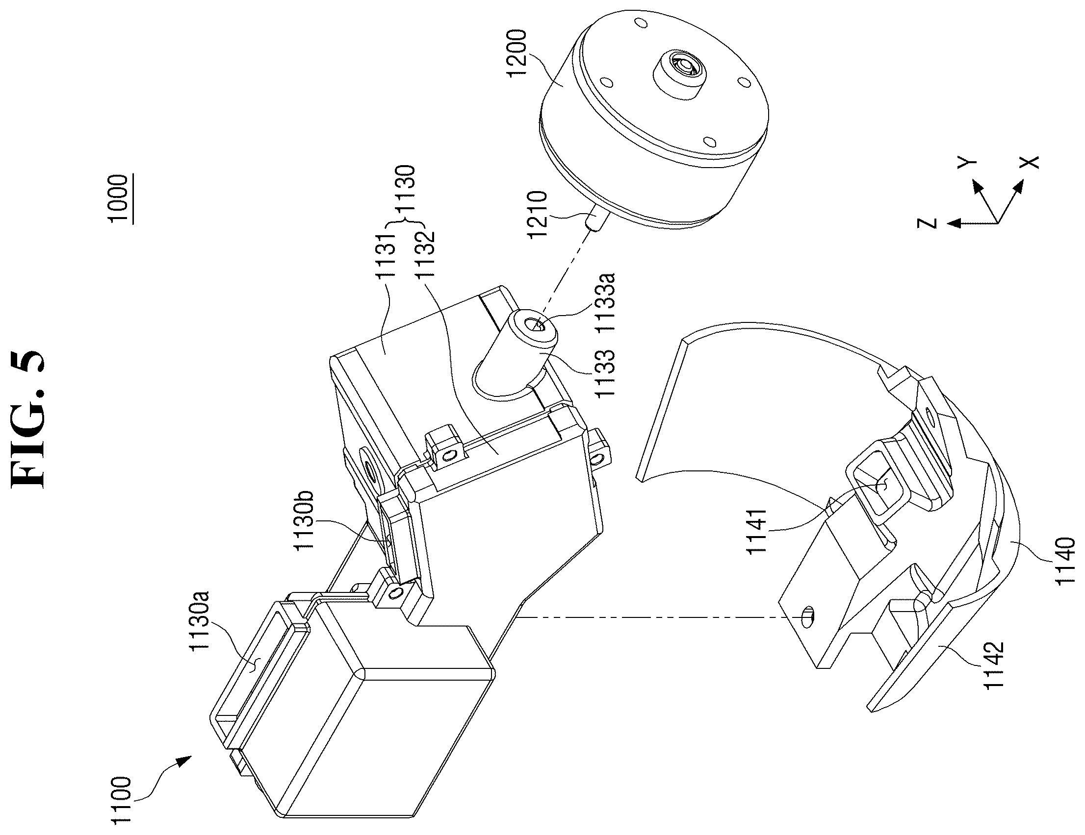 Patent US12590686 Figure 5 – Lighting system