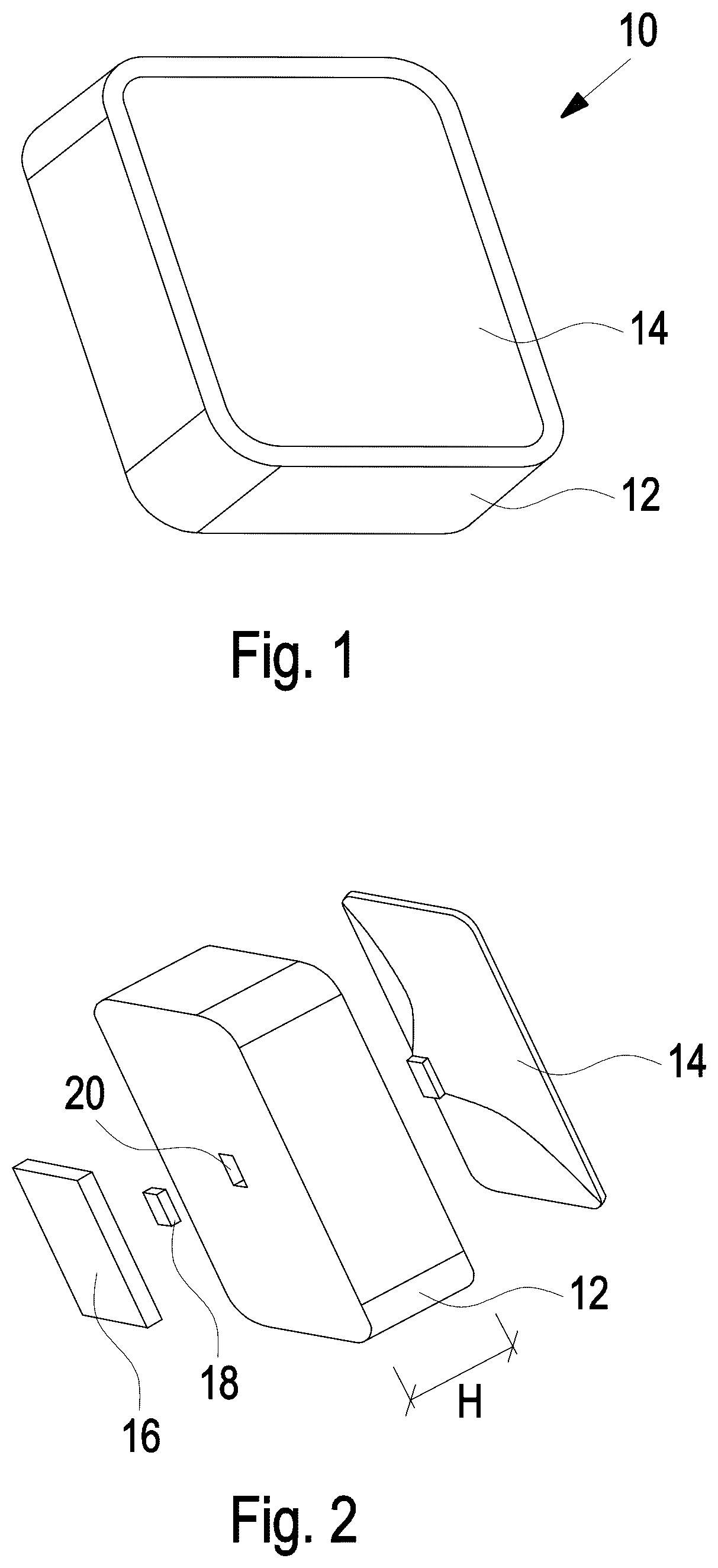 Patent US12590687 Figure 1 – Lighting element