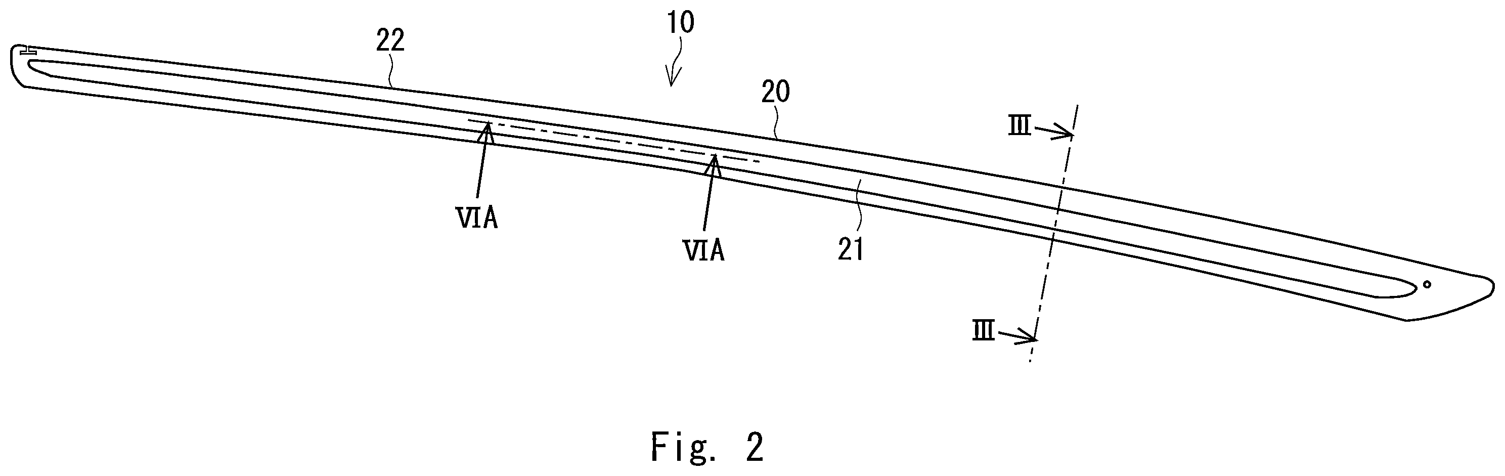 Patent US12590688 Figure 2 – Vehicle lamp
