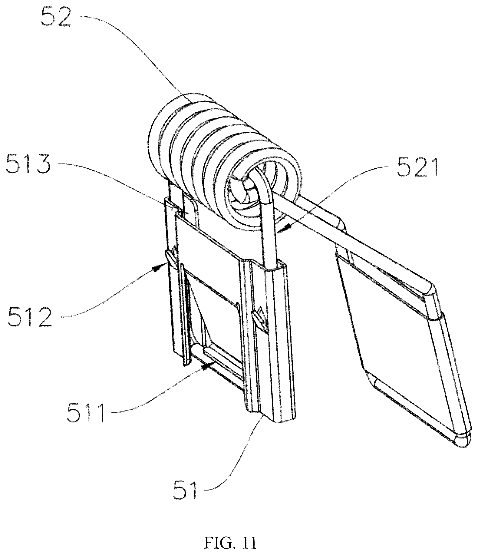 Patent US12590689 Figure 11 – Glare-adjustable lighting tool