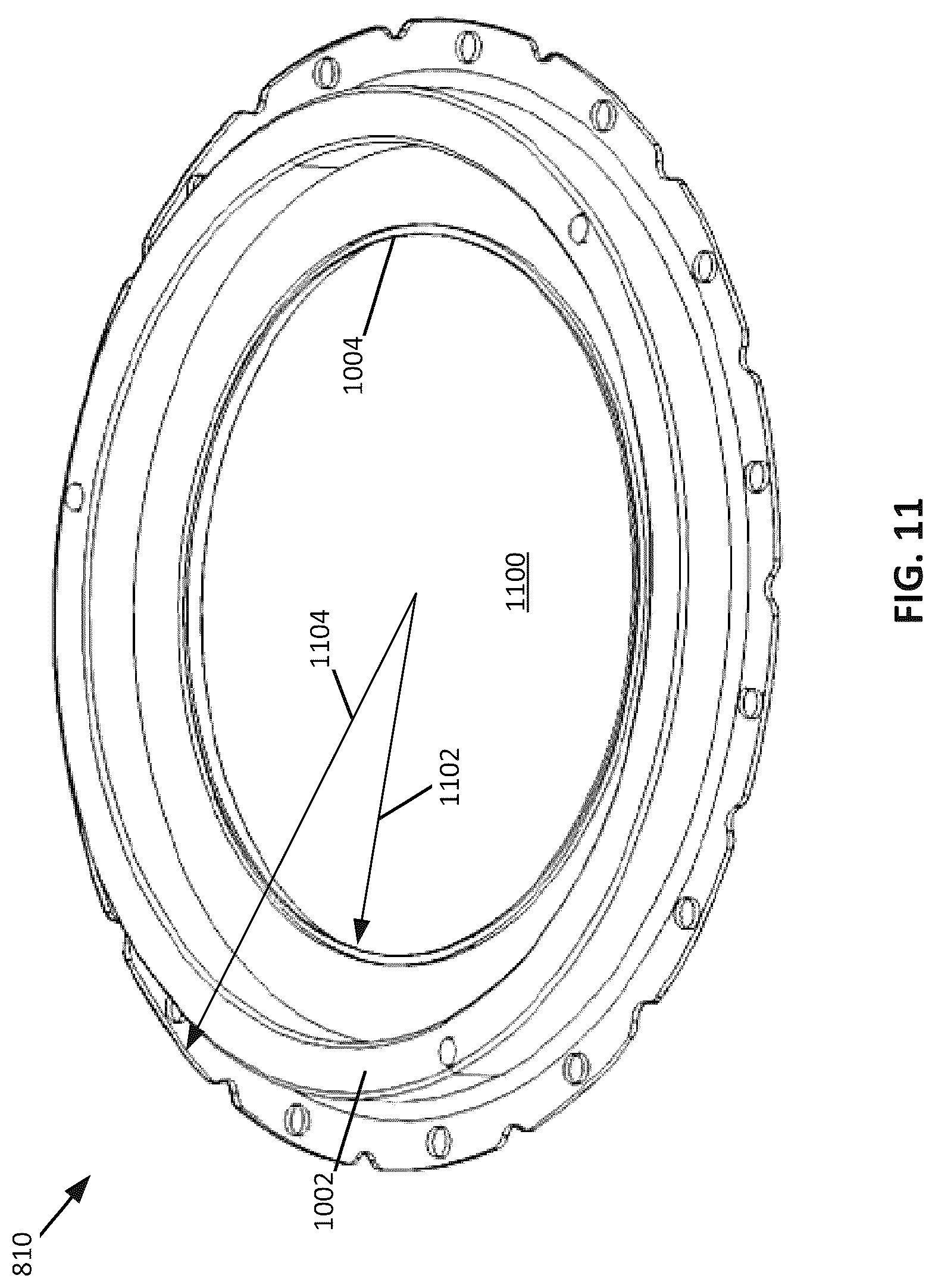 Patent US12590690 Figure 11 – Lighting fixture