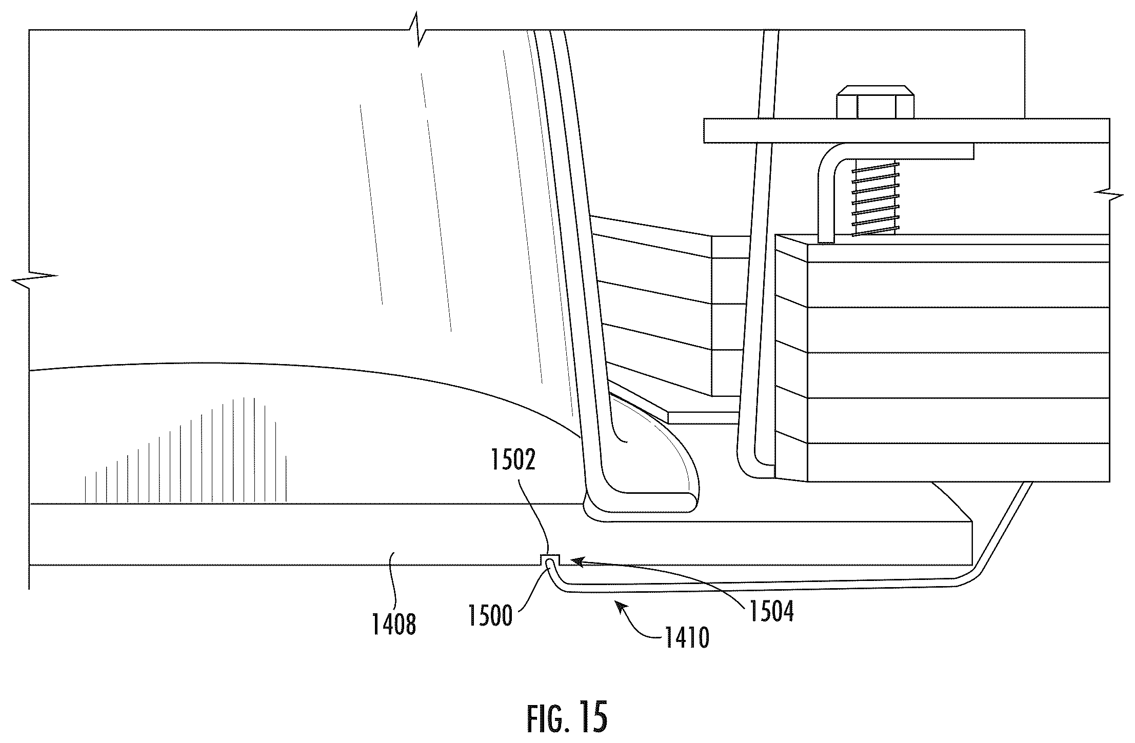 Patent US12590690 Figure 15 – Lighting fixture