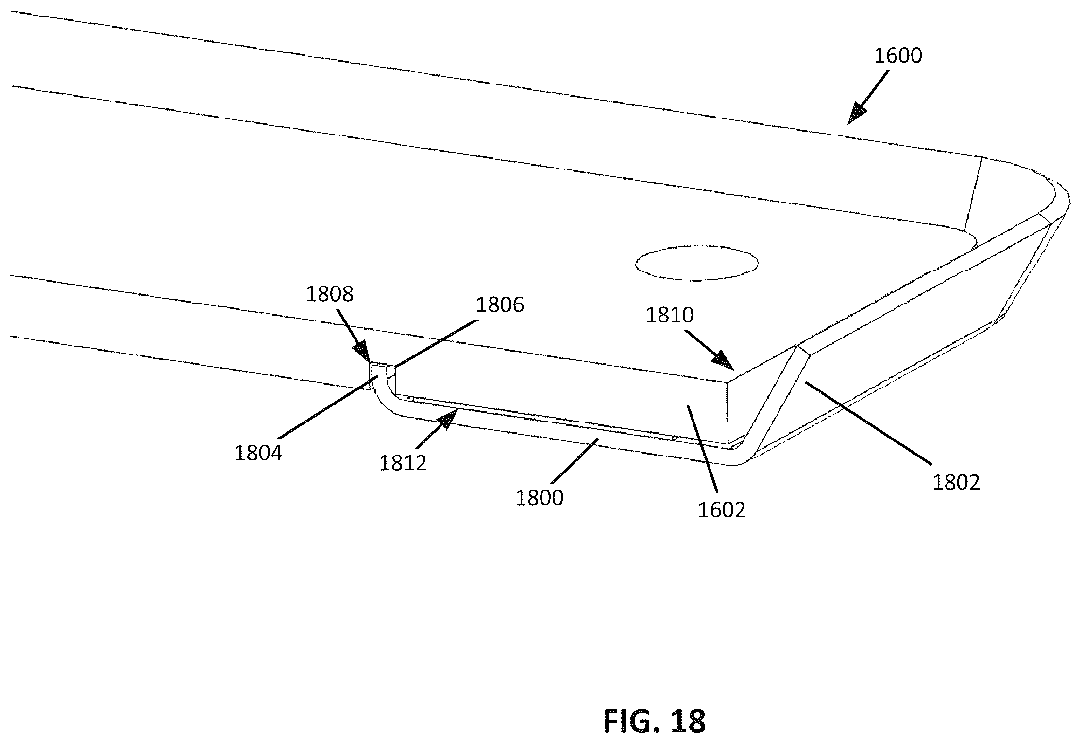 Patent US12590690 Figure 18 – Lighting fixture