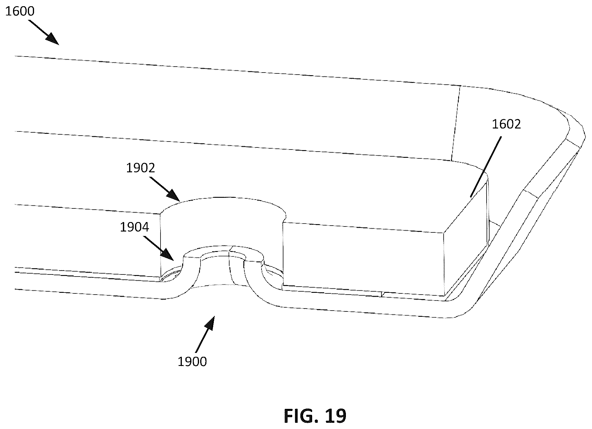 Patent US12590690 Figure 19 – Lighting fixture