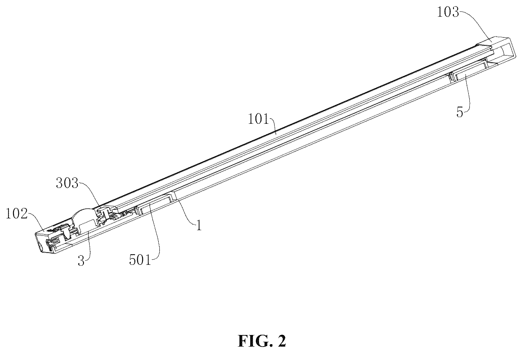 Patent US12590691 Figure 2 – Light strip