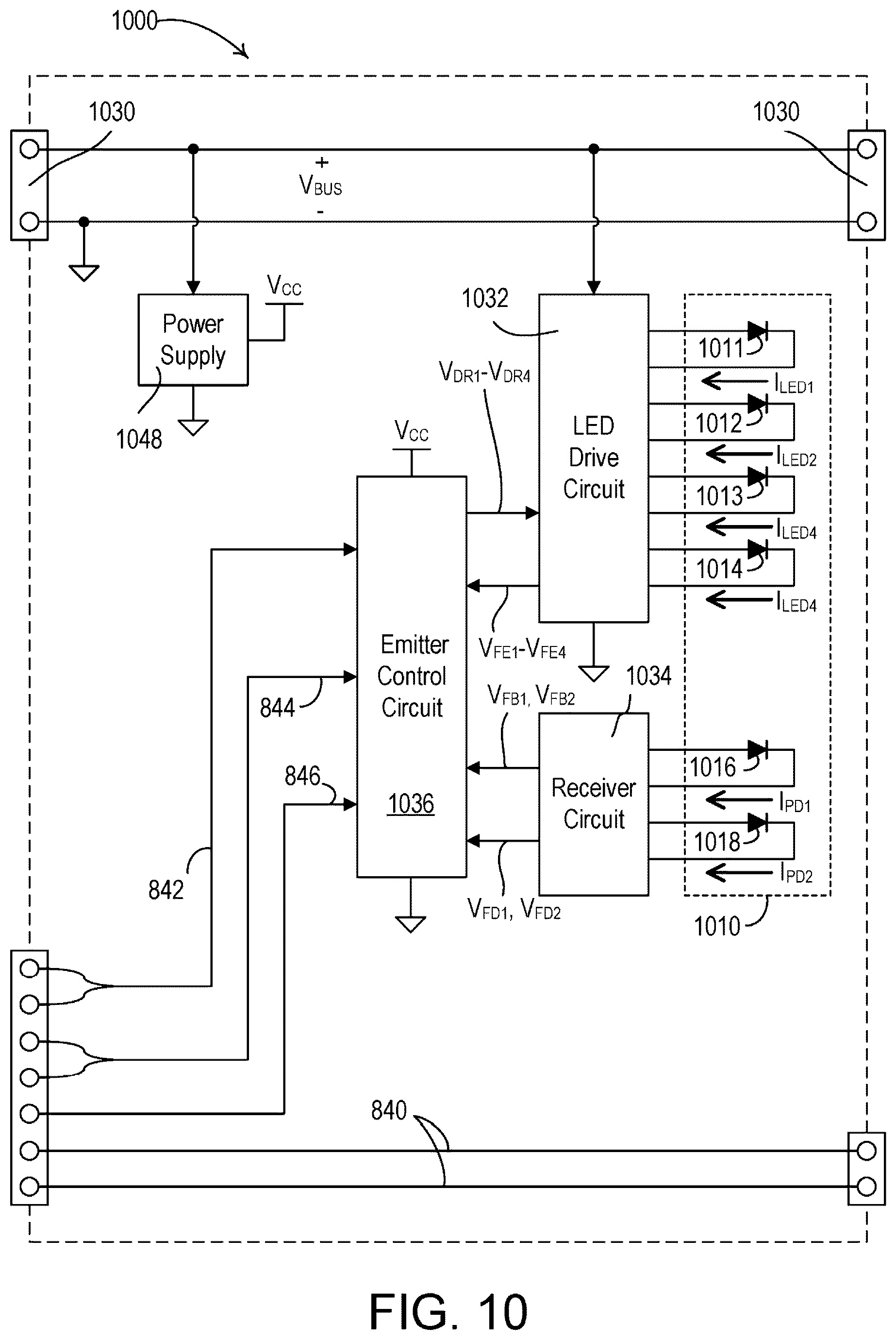Patent US12590693 Figure 10 – Method of controlling serially-connected lighting devices