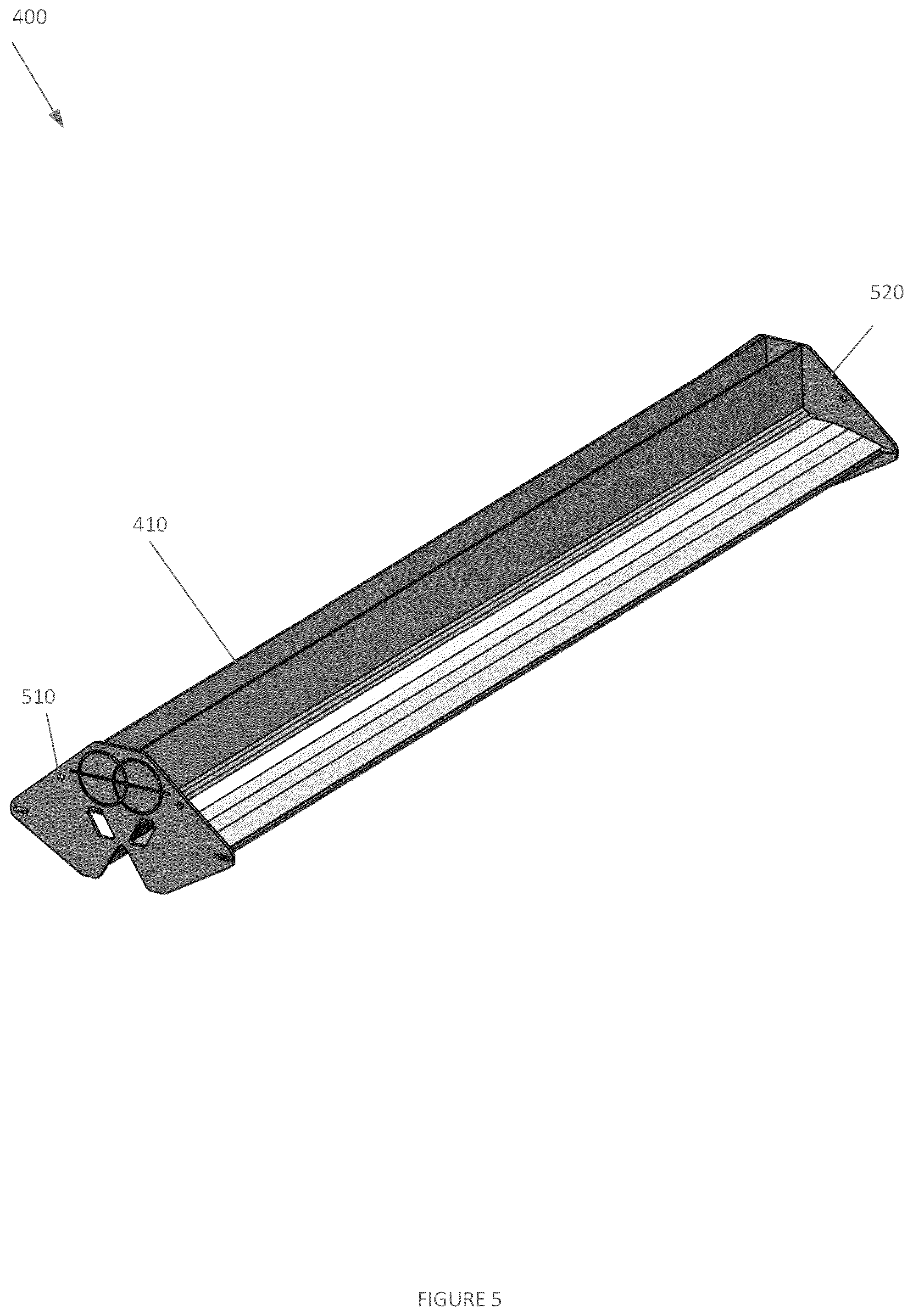 Patent US12590695 Figure 5 – Systems and methods for lighting fixtures