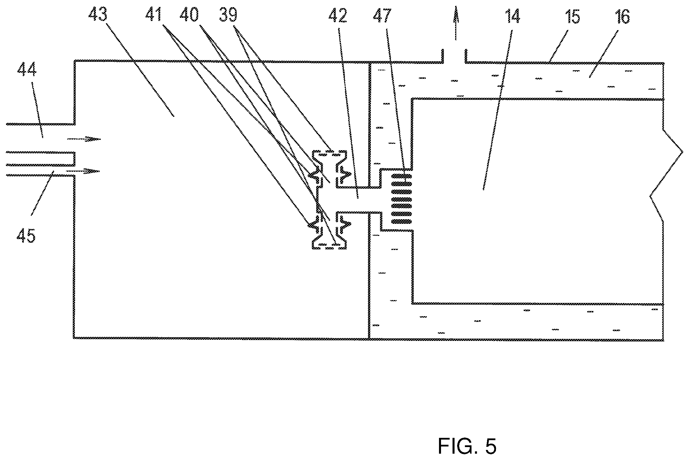 Patent US12590696 Figure 5 – Pulse combustion apparatus with vibration damping