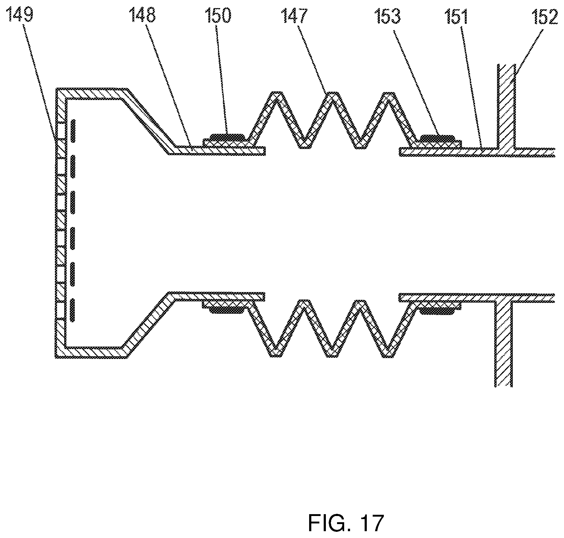 Patent US12590696 Figure 17 – Pulse combustion apparatus with vibration damping