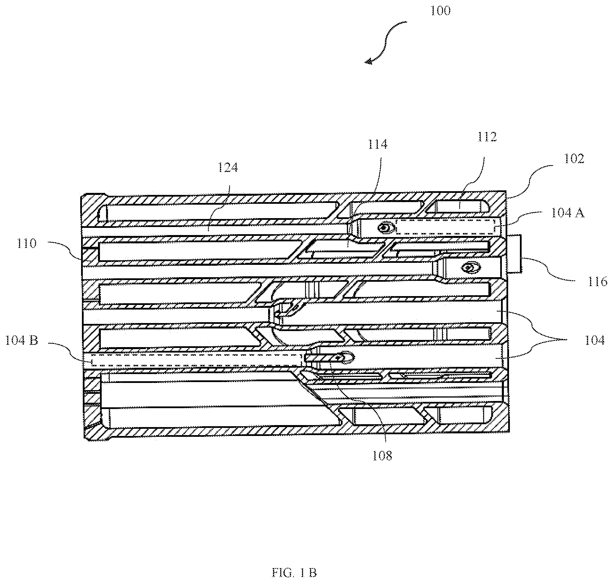 Patent US12590698 Figure 2 – Multi-tube burner system for efficient mixing of fuel and air for combustion