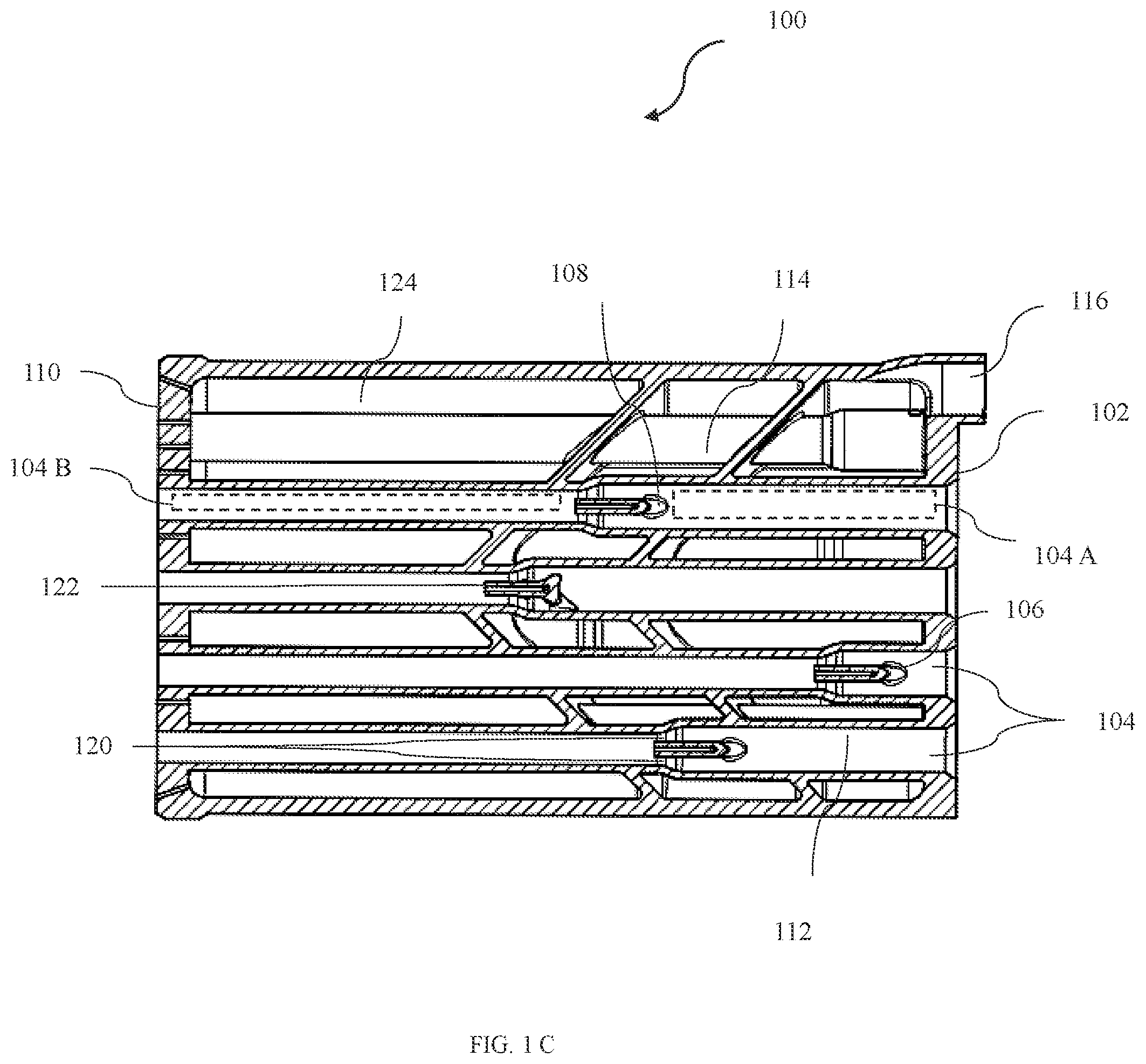 Patent US12590698 Figure 3 – Multi-tube burner system for efficient mixing of fuel and air for combustion