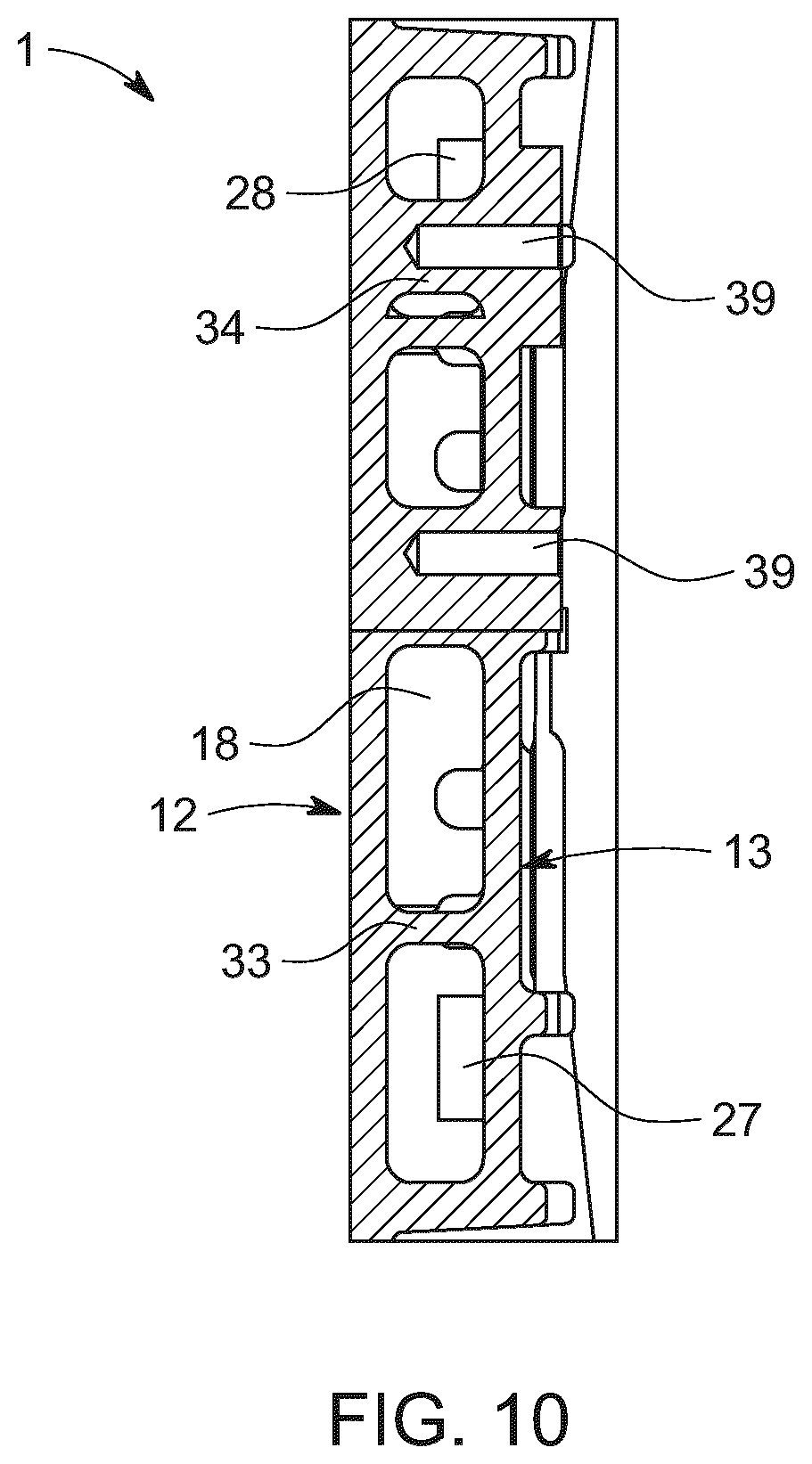 Patent US12590700 Figure 5 – Plate-formed grate element for a movable grate of a furnace