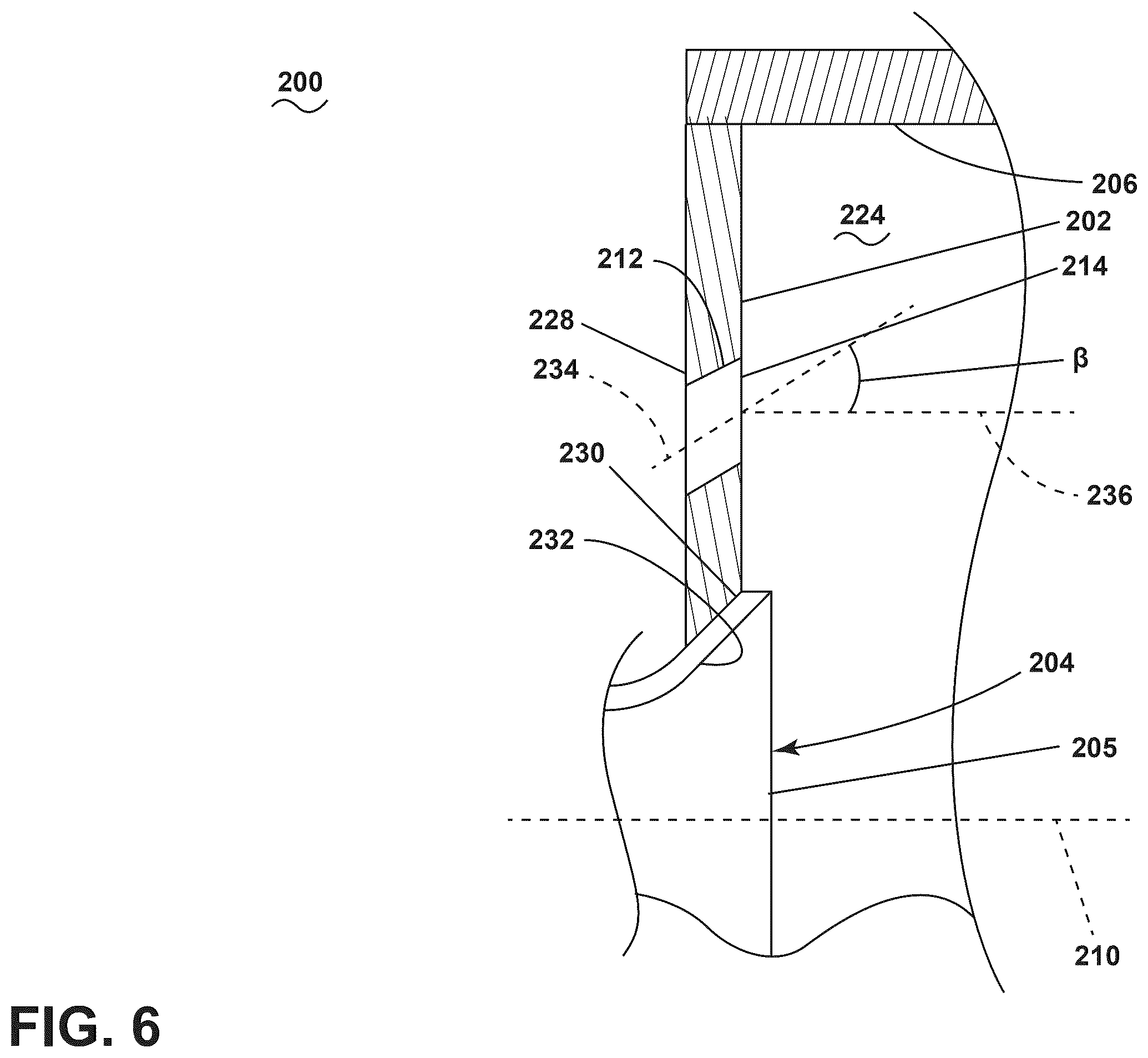 Patent US12590702 Figure 6 – Gas turbine engine combustor with a set of dilution passages