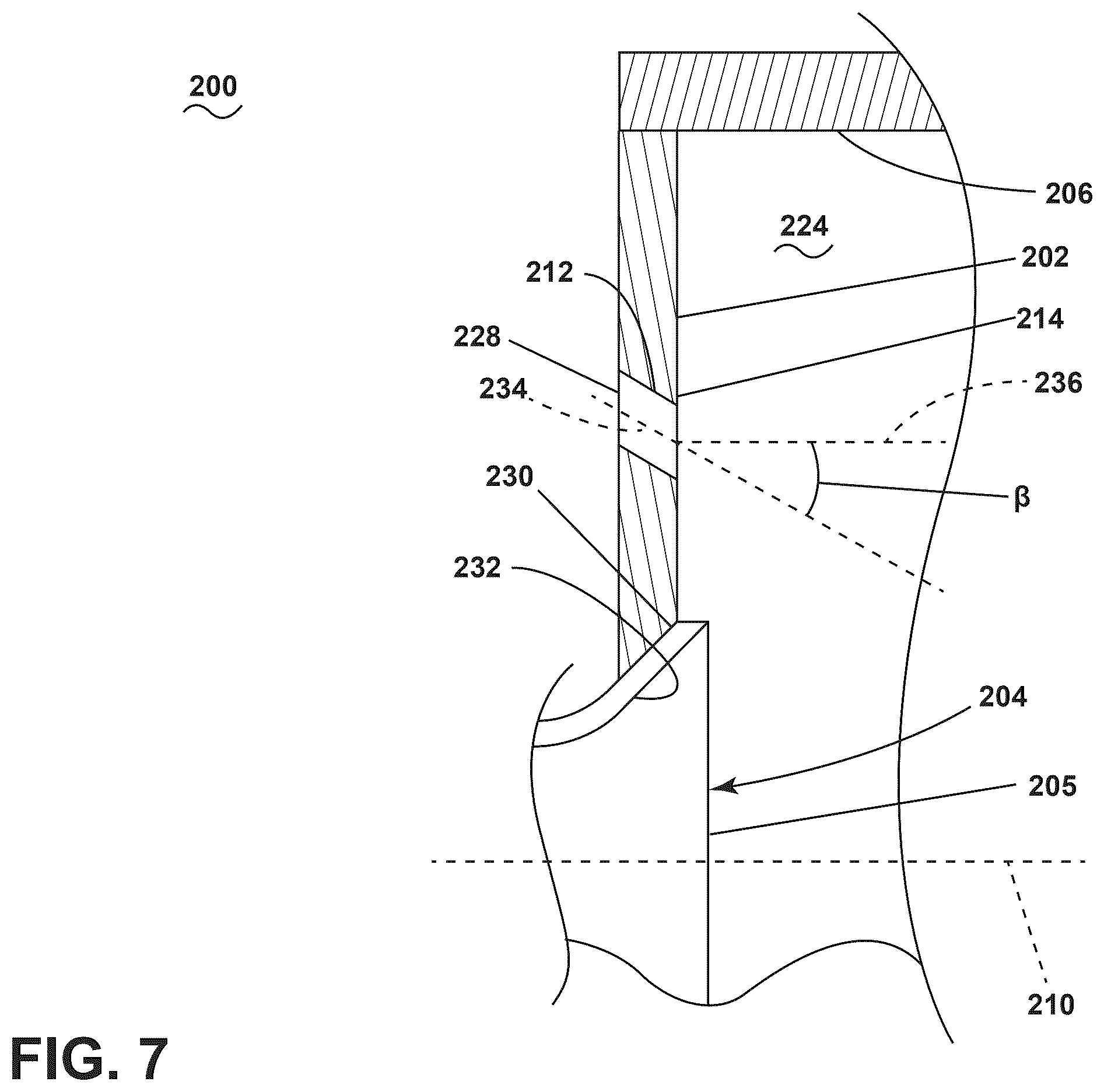 Patent US12590702 Figure 7 – Gas turbine engine combustor with a set of dilution passages