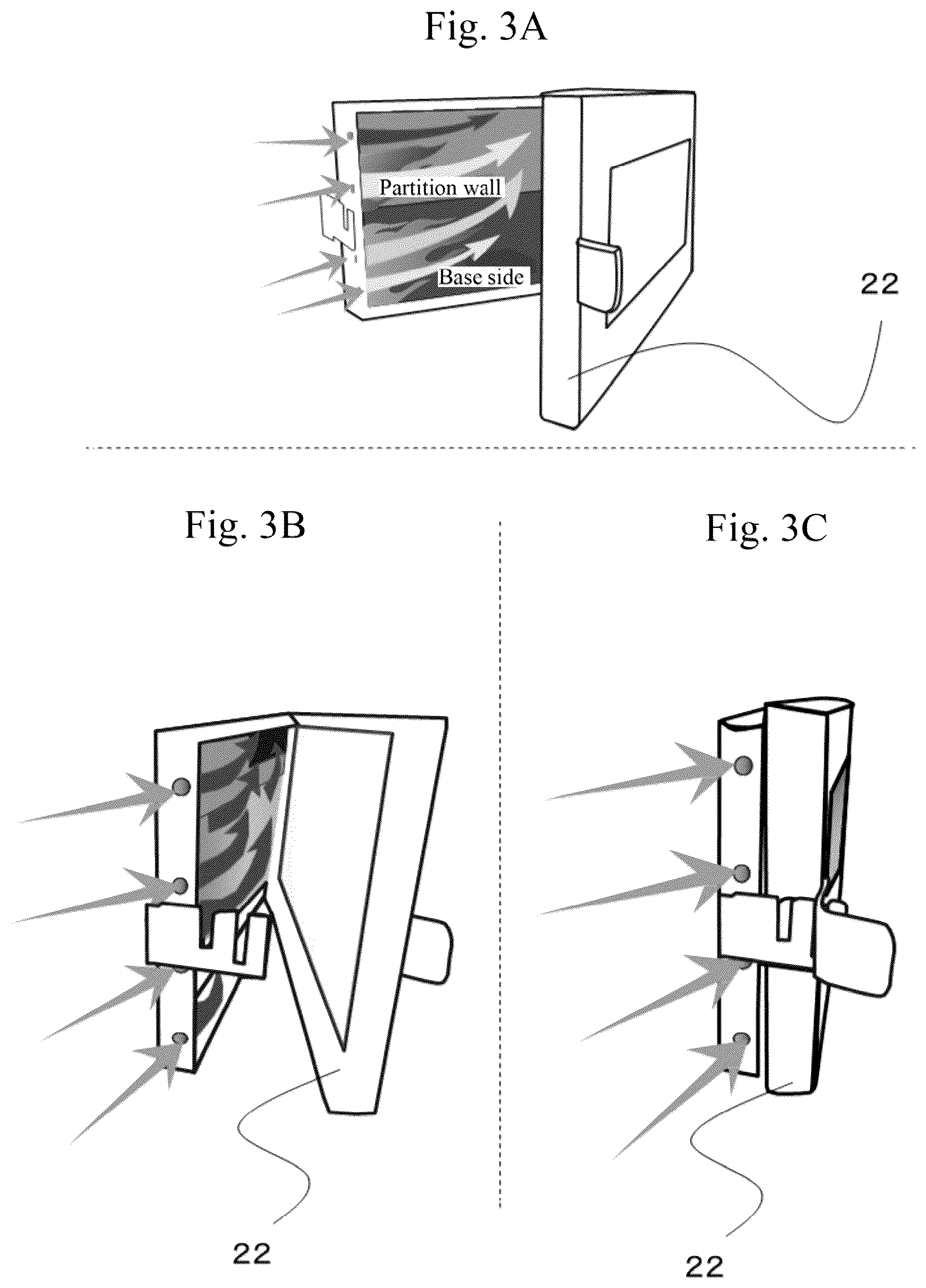 Patent US12590704 Figure 3 – Wood stove