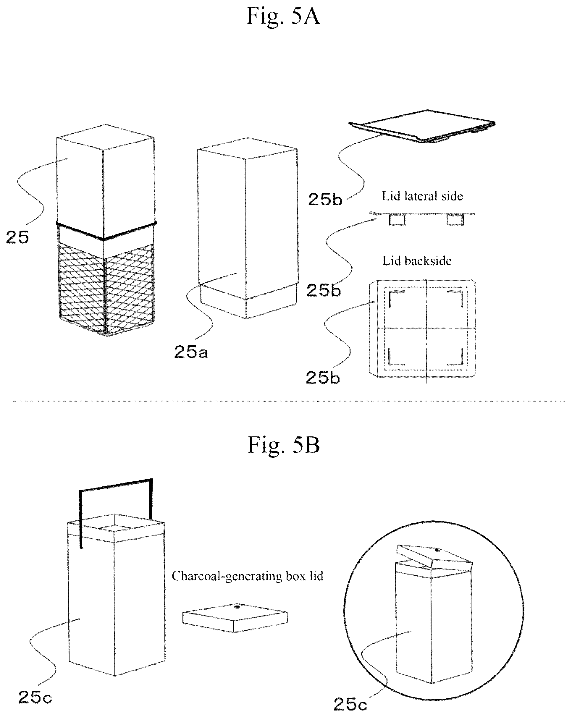 Patent US12590704 Figure 5 – Wood stove