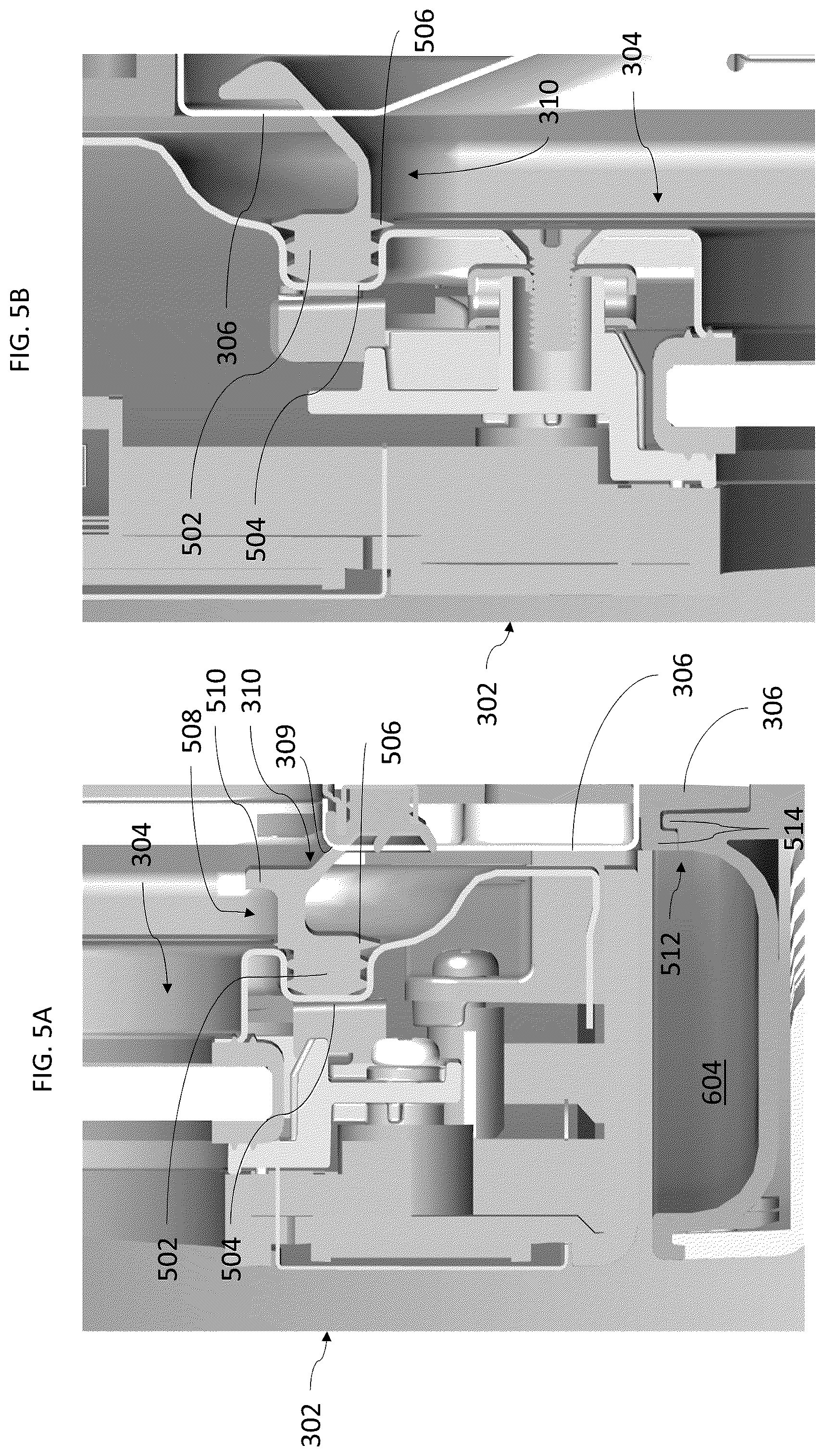 Patent US12590706 Figure 6 – Cooking device drainage systems