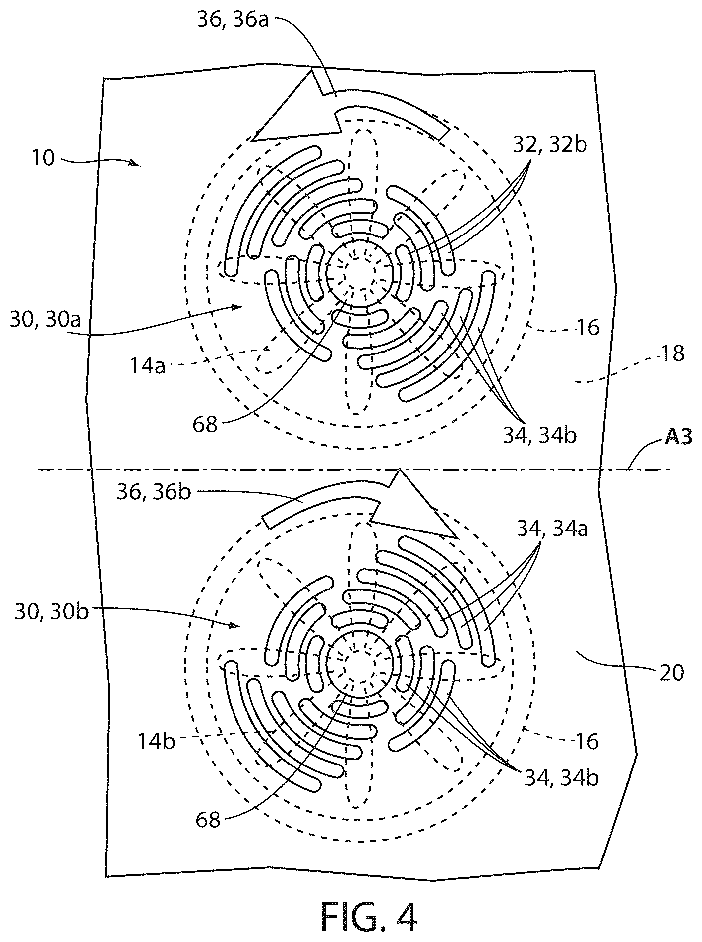 Patent US12590707 Figure 4 – System and method for improved convection airflow in a cooking appliance