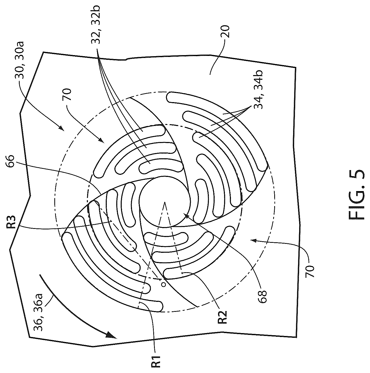 Patent US12590707 Figure 5 – System and method for improved convection airflow in a cooking appliance