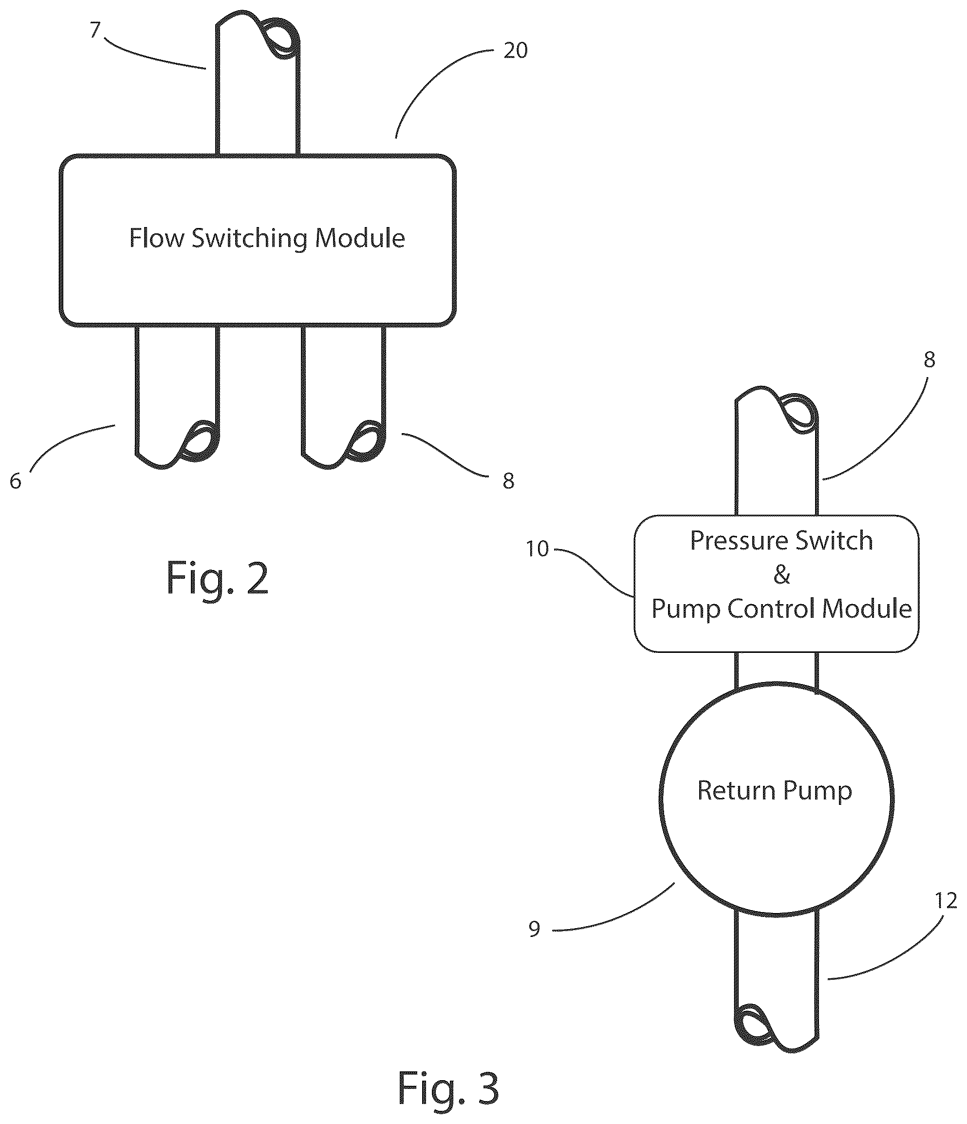 Patent US12590712 Figure 2 – Hot water recirculation system